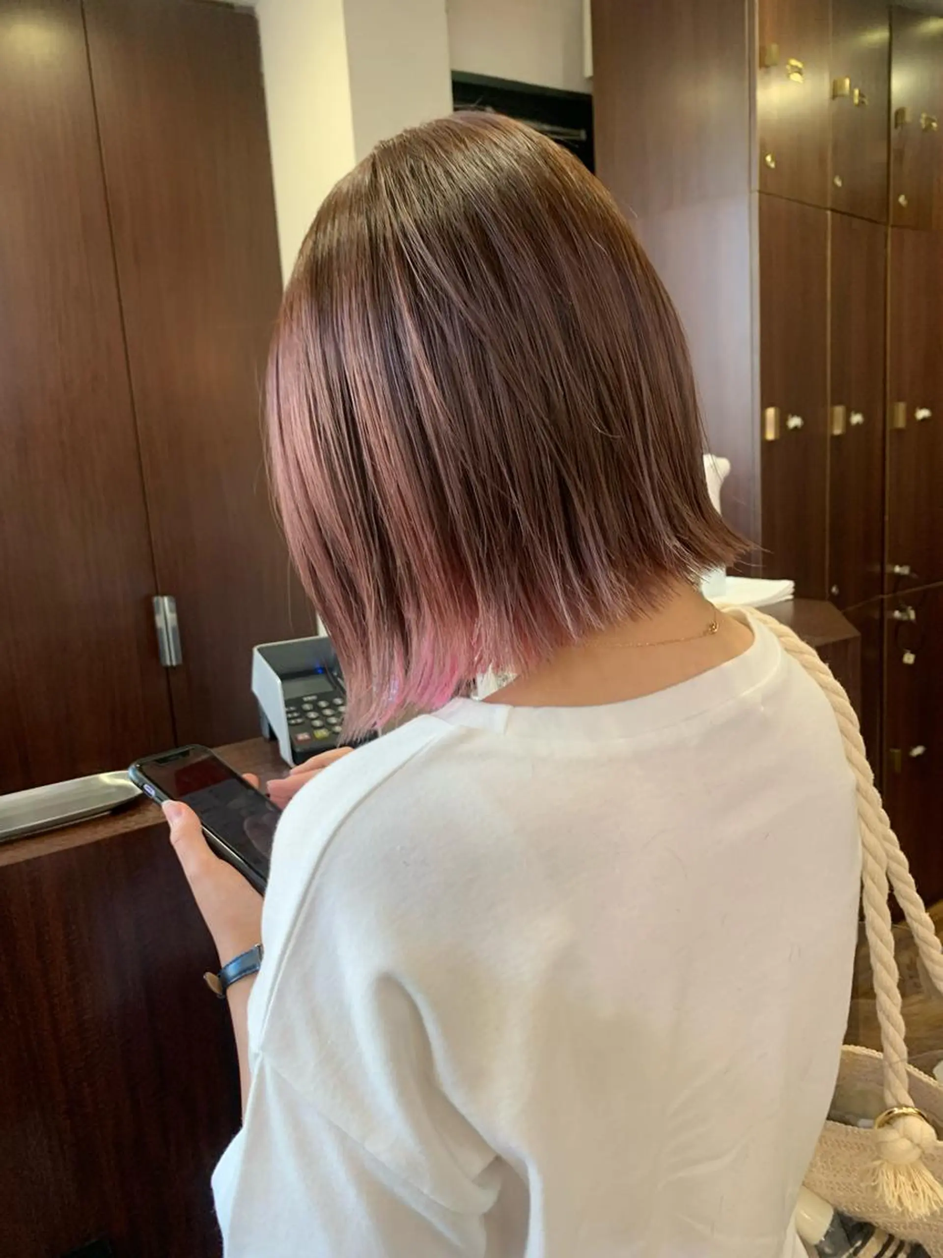 ショート 縮毛矯正/ショート/ レイヤー/畑中正敏のヘアスタイル