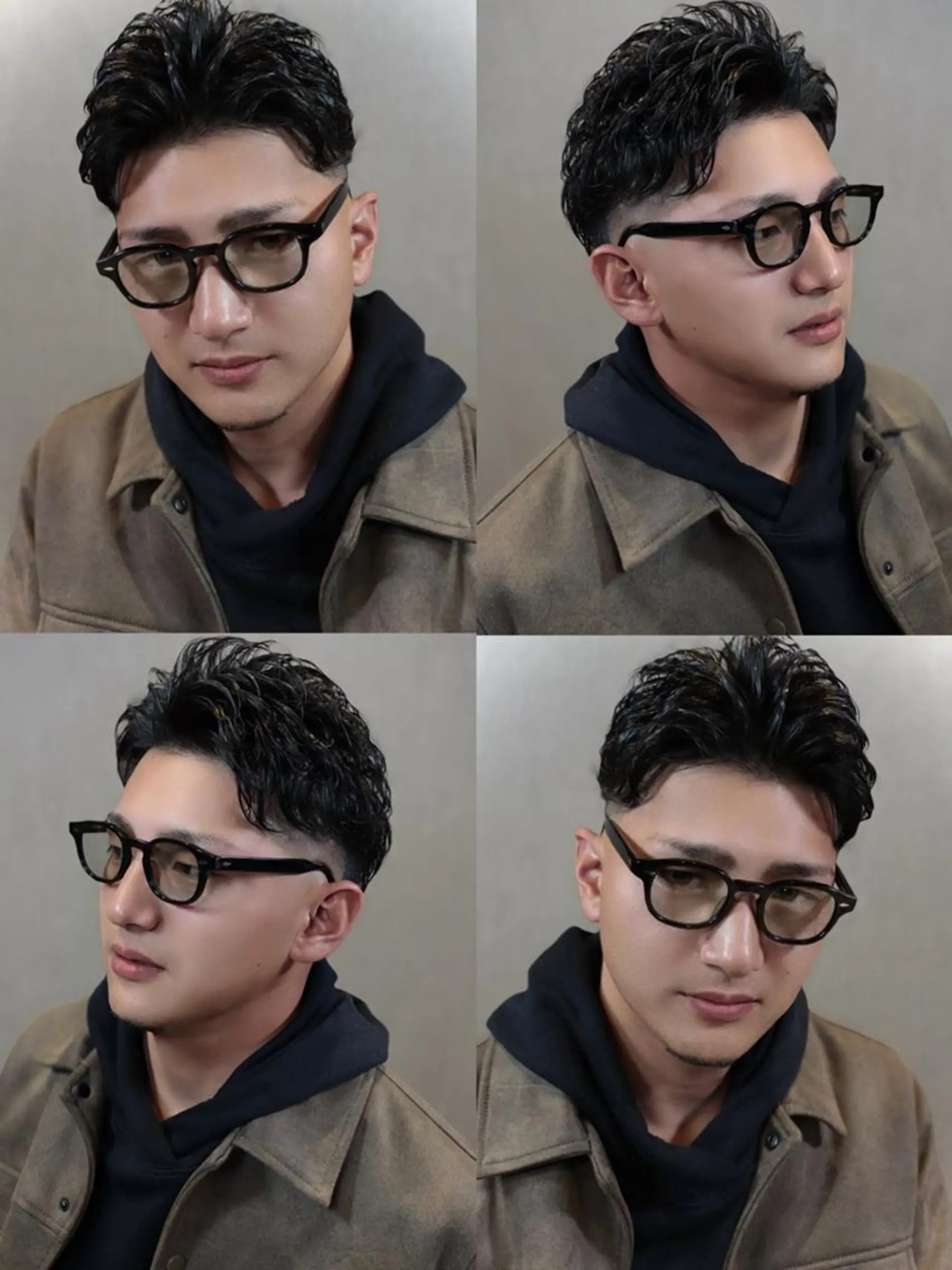 メンズ カット パーマ TAKA|名駅| 清潔感×上品垢抜けのヘアスタイル