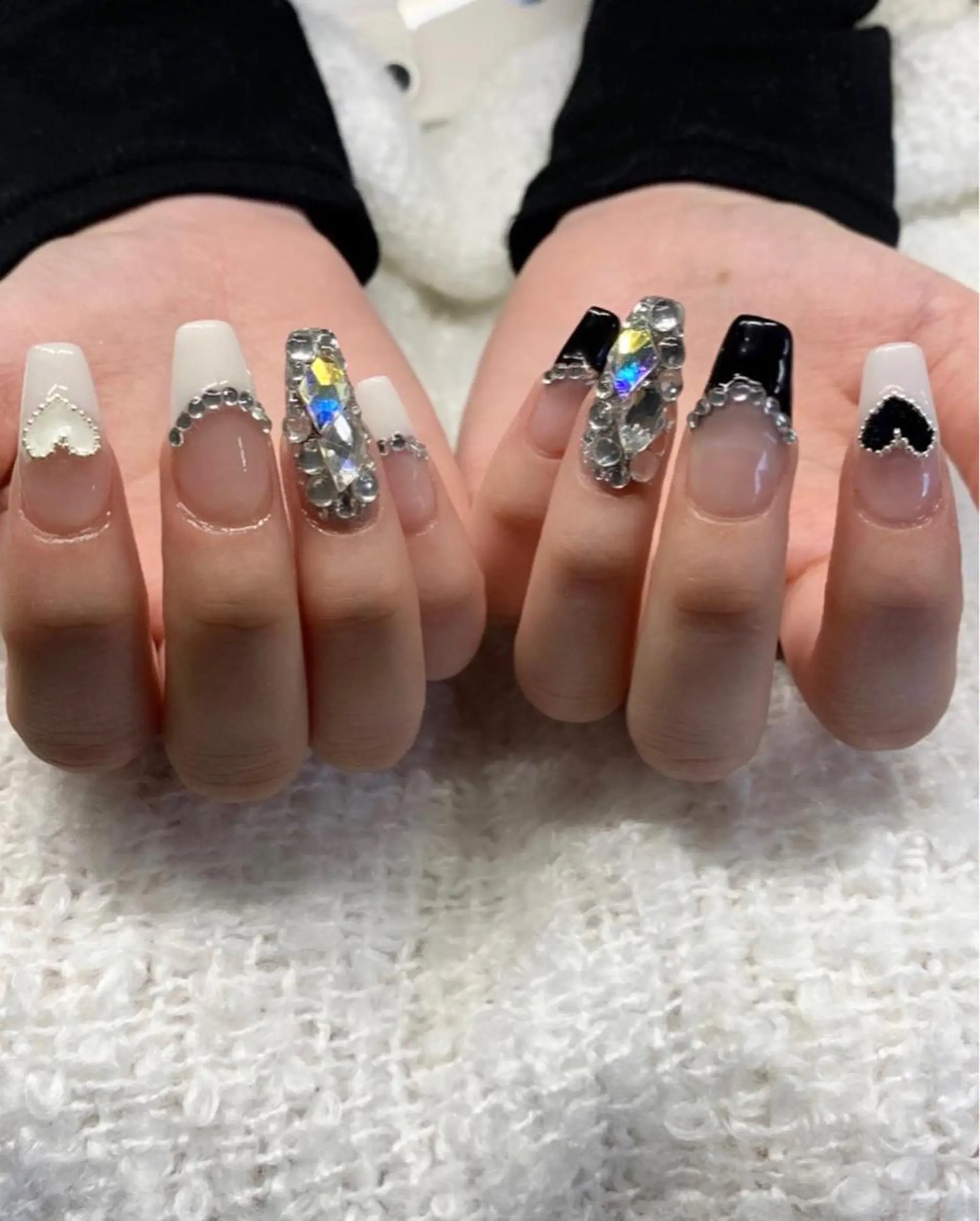 ネイル 長さ出し 韓国ネイル スカルプネイル *･*MIMnail 1号店･*:･*のネイルデザイン