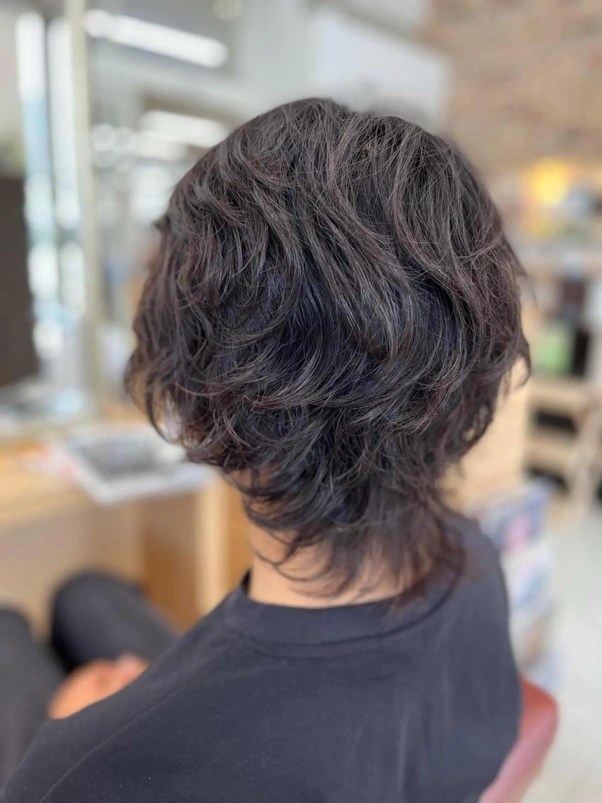 パーマ メンズ 工藤 麻知子のヘアスタイル