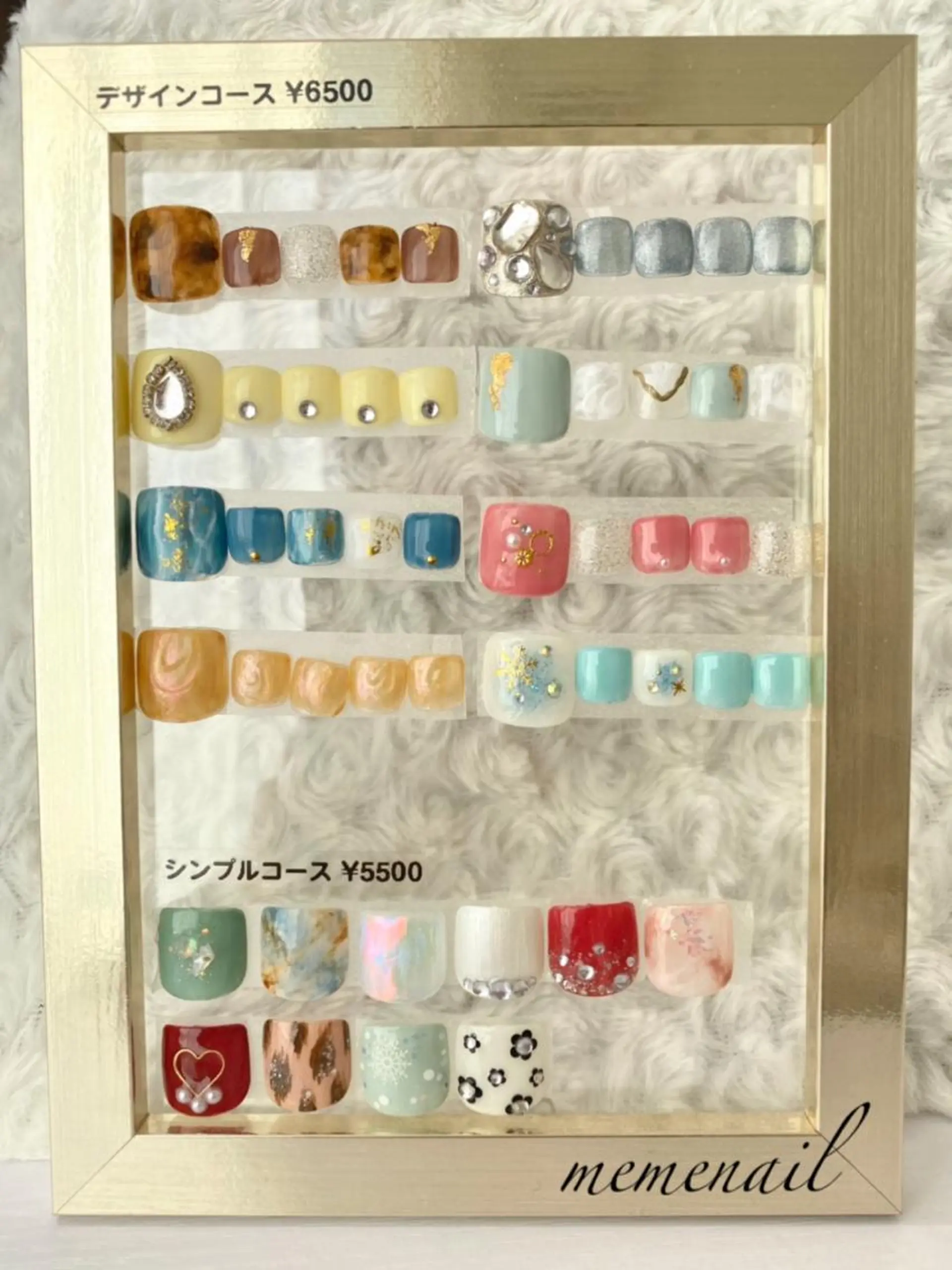 ネイル アートネイル フットネイル 持ち込み シンプルネイル フットネイル Noguchi Megumiのその他イメージ