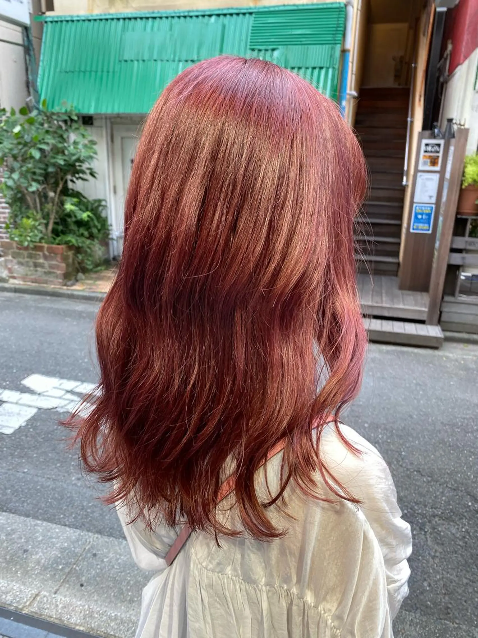 ロング カラー ブリーチ指名No.1 Daikiのヘアスタイル