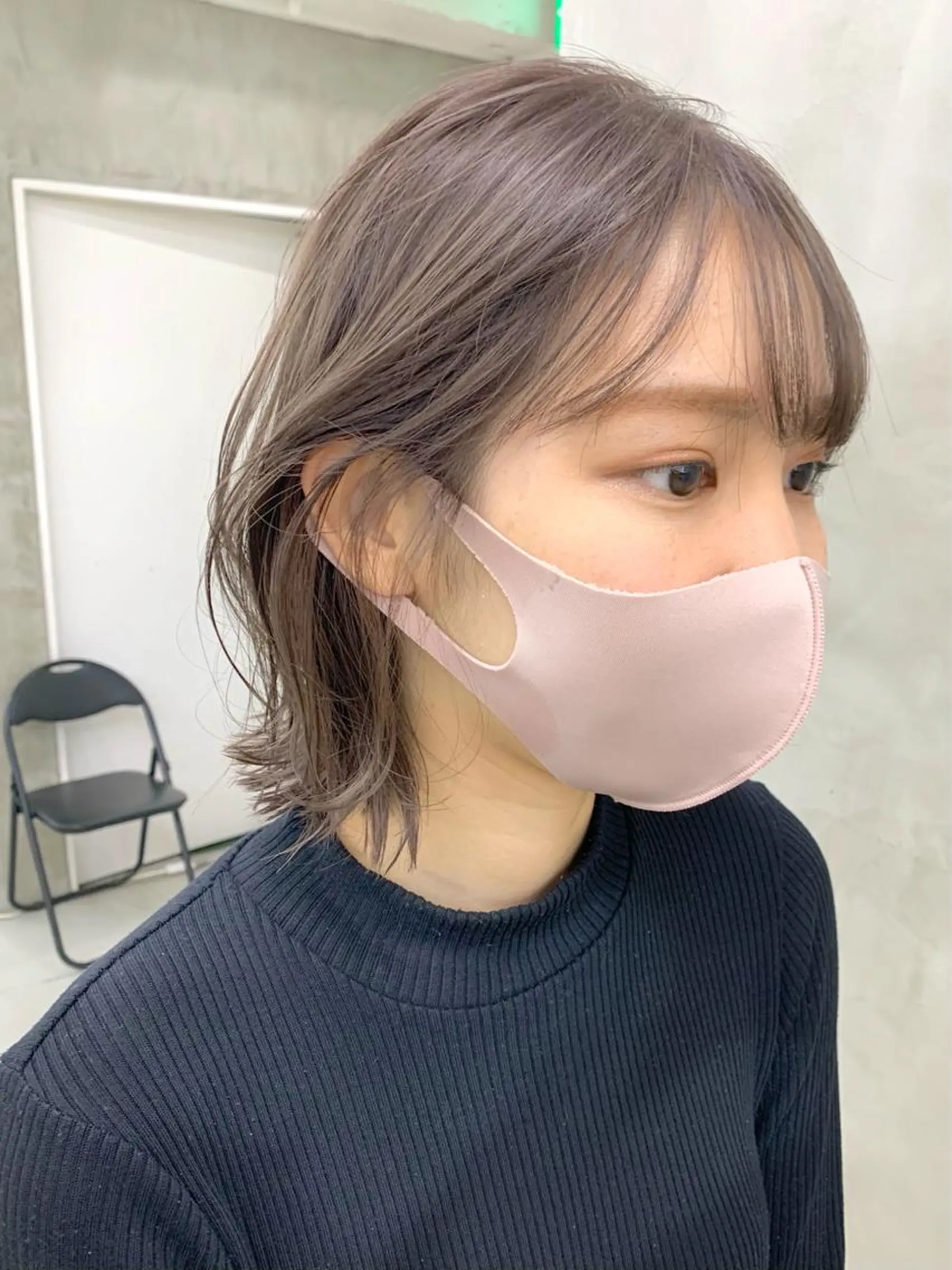 ショート ヘアカラー トリートメント ヘアセット 🌿似合わせ透明感 カラー松本朋幸🌿のヘアスタイル