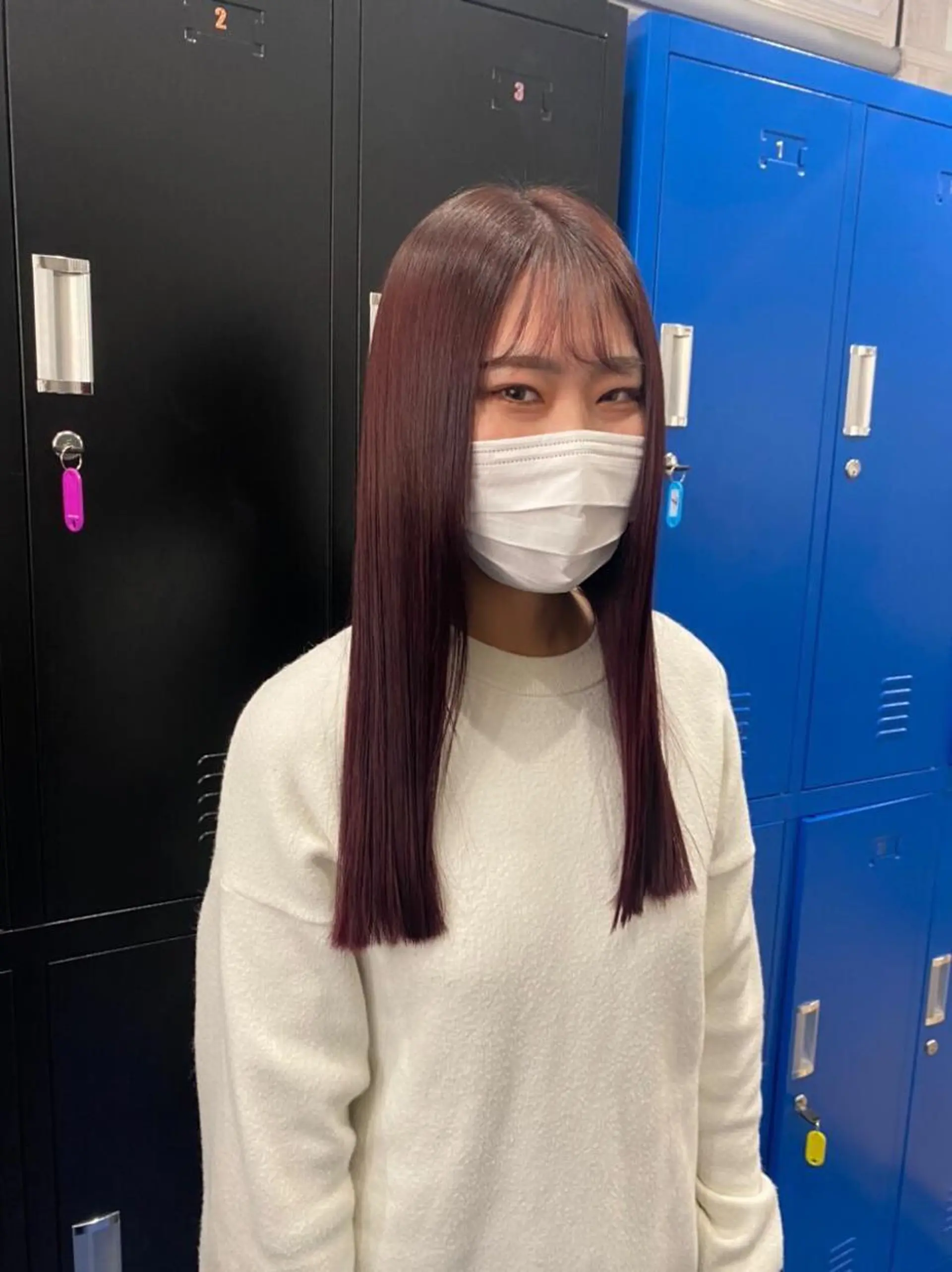 カラー white.梅田 デザインカラー🦄のヘアスタイル