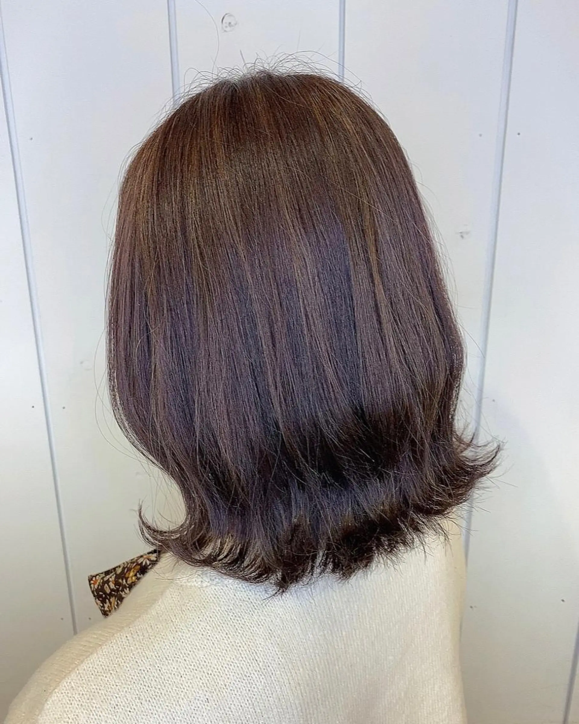 ミディアム ハイライト カット トリートメント 🫧顔周りカット 🫧樫村優香のヘアスタイル