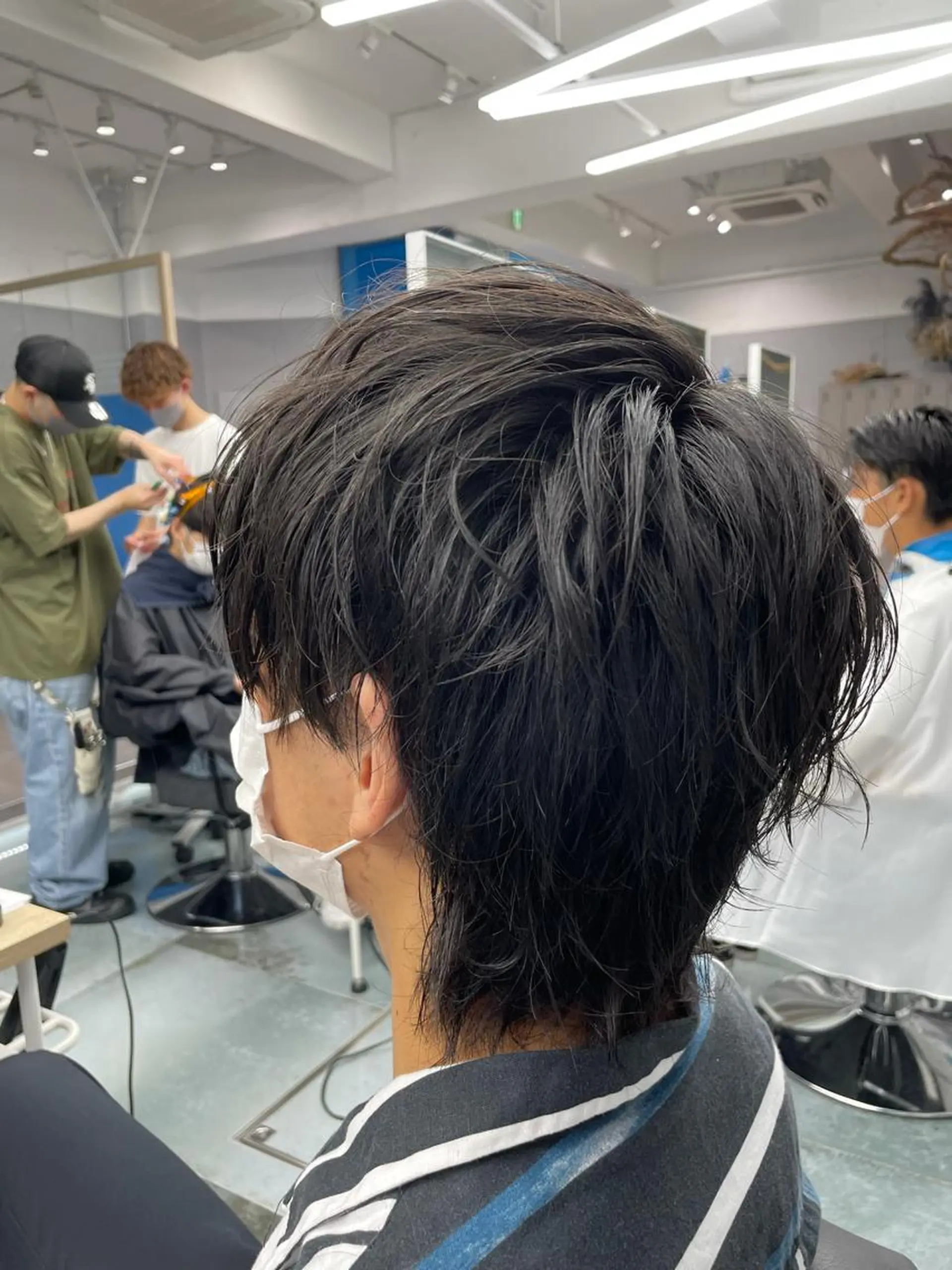 ショート カラー パーマ メンズ 🔥メンズカラー🔥 セヤシュウヘイのヘアスタイル