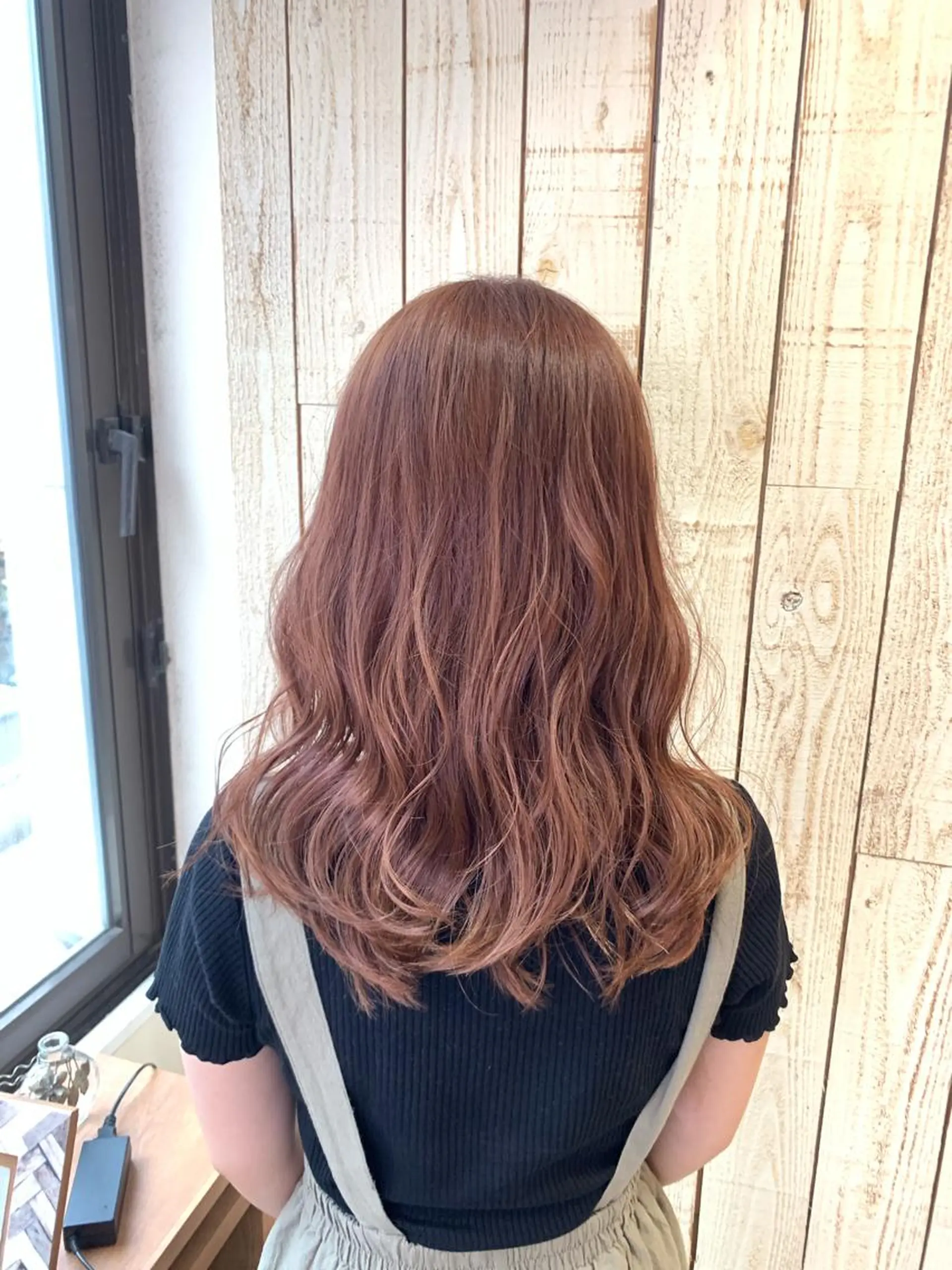 セミロング カラー カット ヘアカラー トリートメント 透明感/ 美髪矯正/田中恭のヘアスタイル