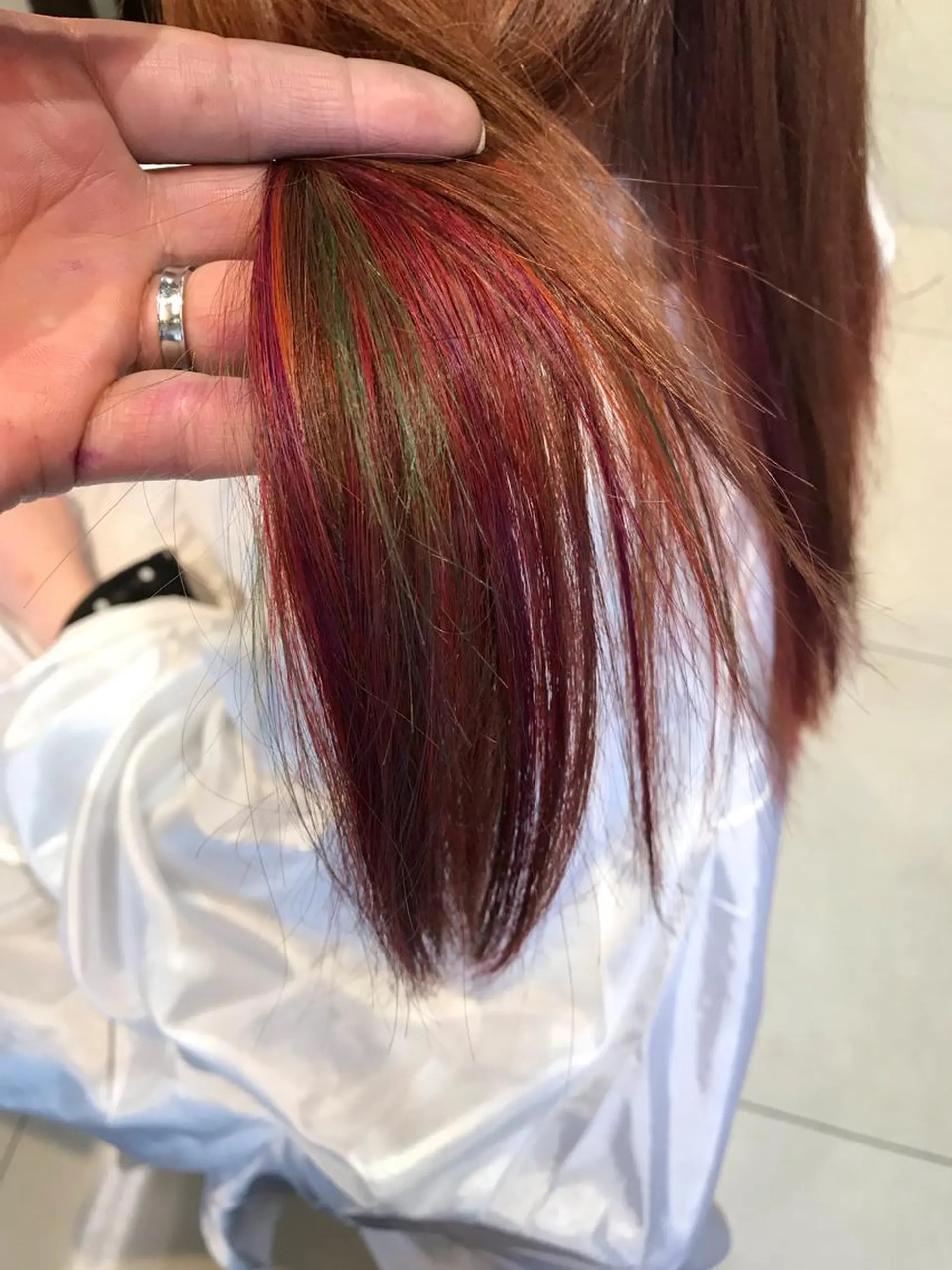 ショート カラー 溝口 和弘のヘアスタイル