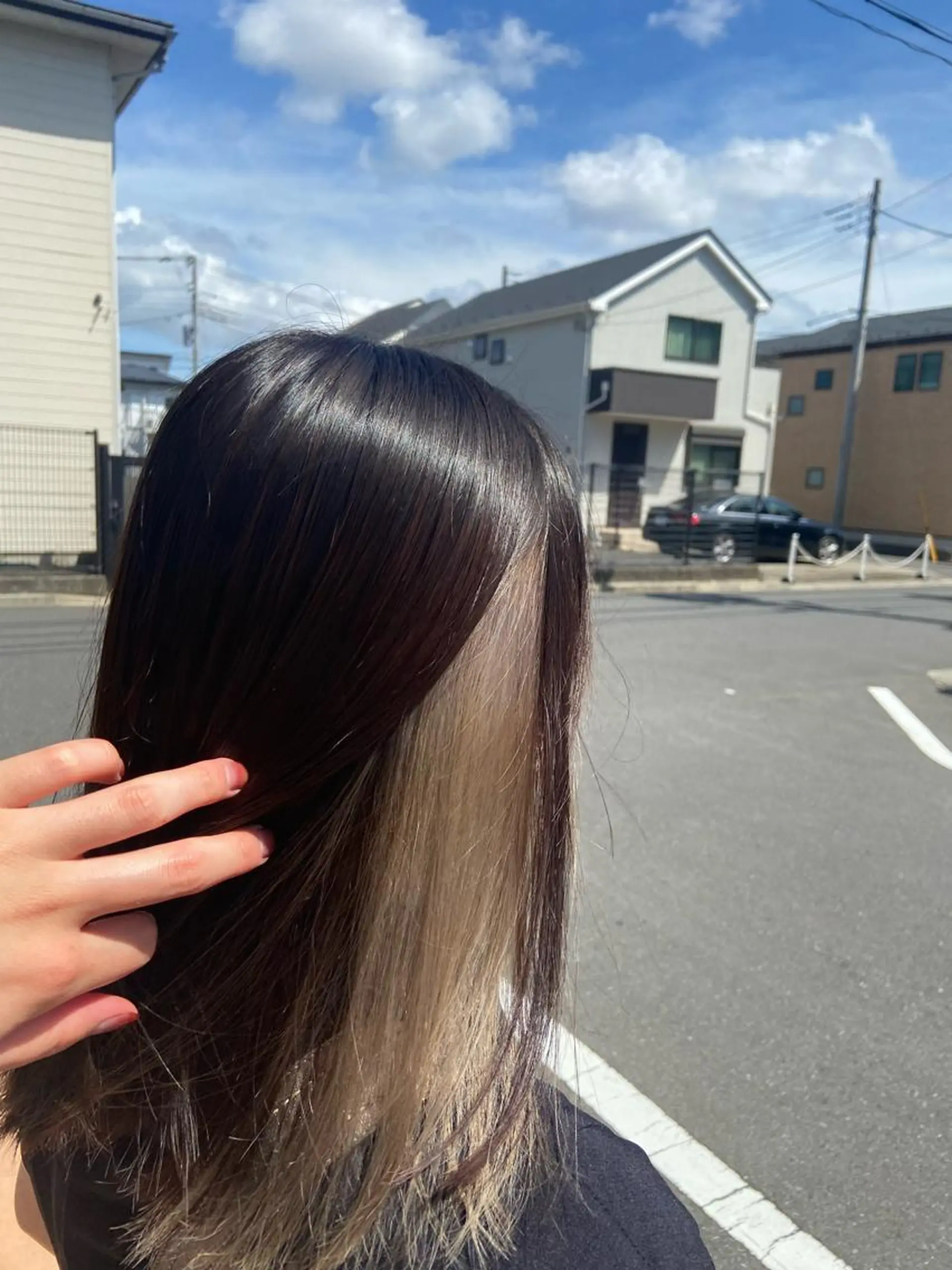 ミディアム カラー 🪼高評価🪼 💎柴崎の藤咲💎のヘアスタイル