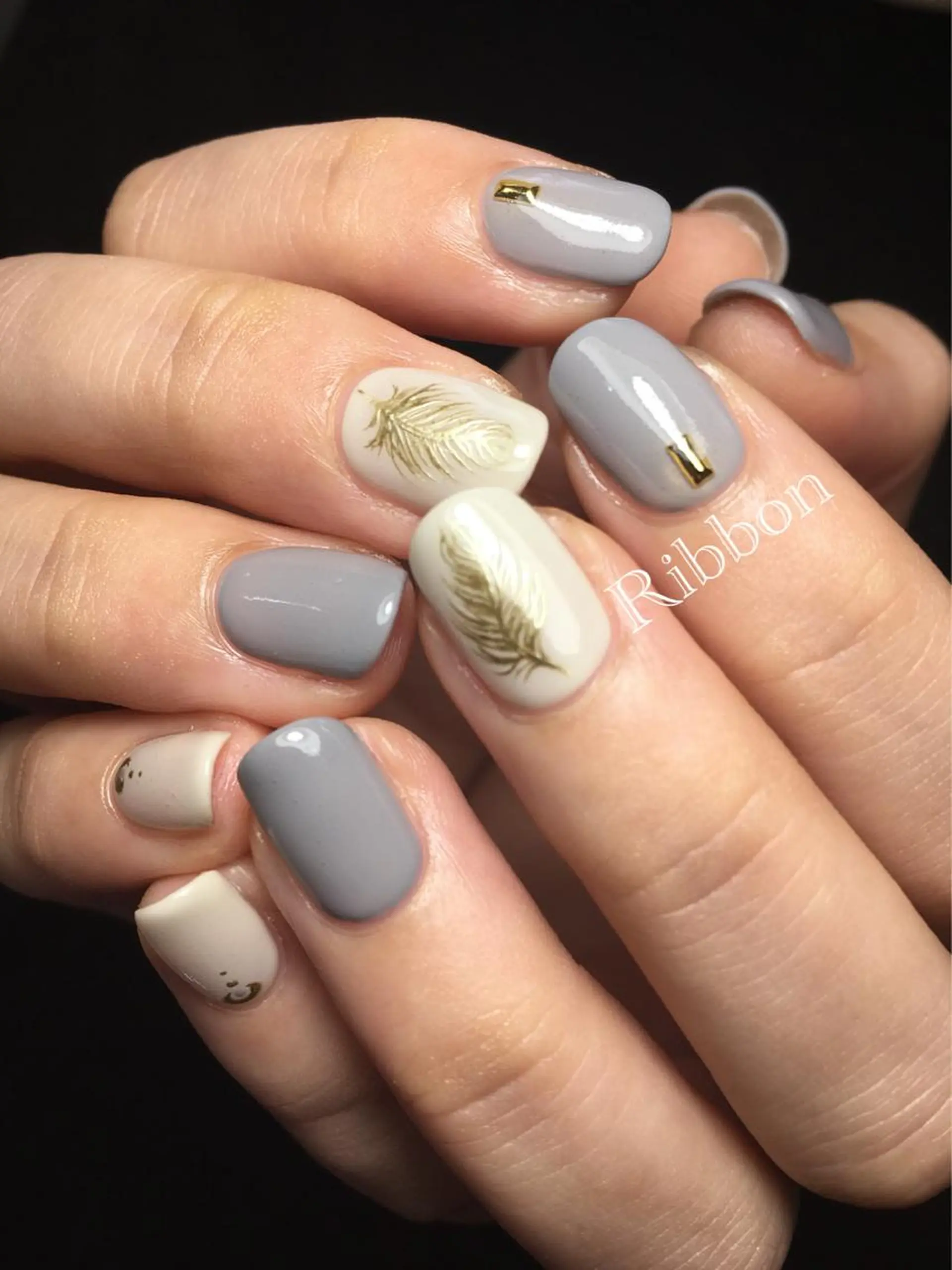 ネイル トップネイリスト Ribbon立川店のネイルデザイン