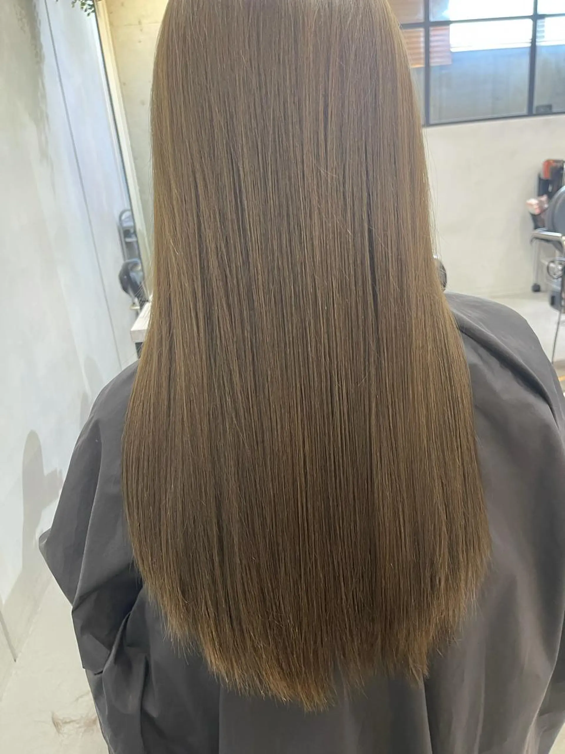 ロング カラー カット 縮毛矯正 トリートメント Aloa透明感ヘア ♡kanami♡のヘアスタイル