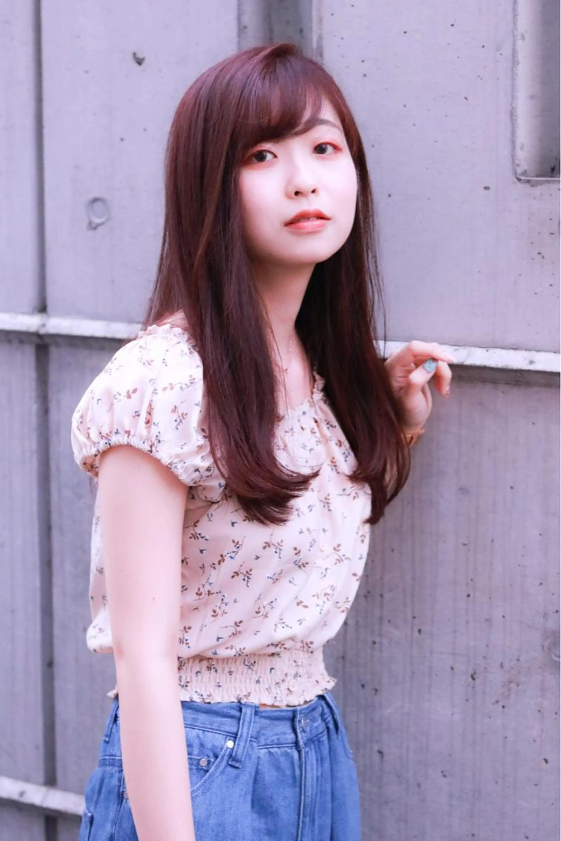 ロング カラー パーマ カット ヘアカラー トリートメント 髪質改善/縮毛矯正 /青山 早希🐾のヘアスタイル