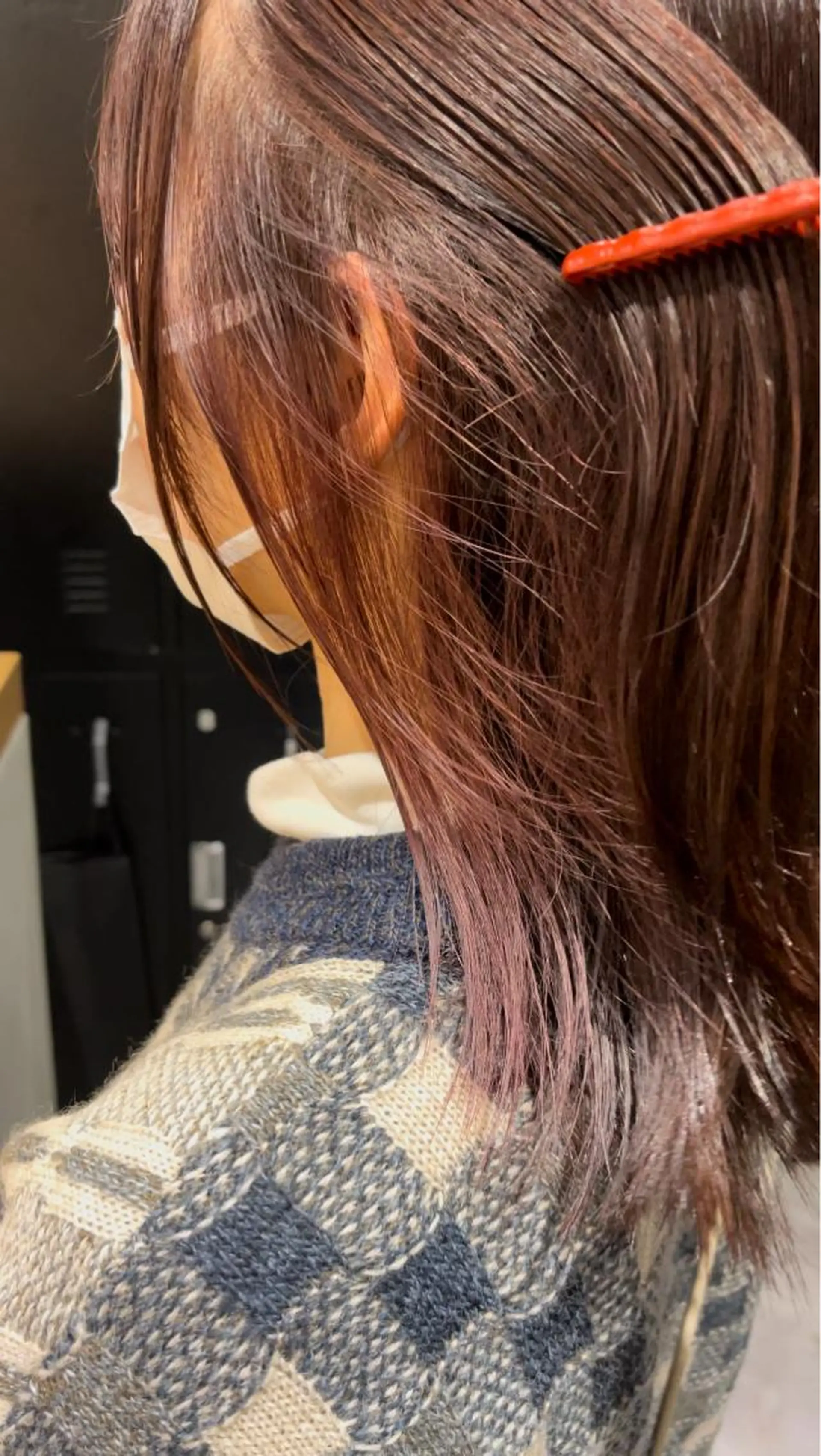 ミディアム ヘアカラー トリートメント レイヤーカット/ ブリーチカラー/雅人のヘアスタイル