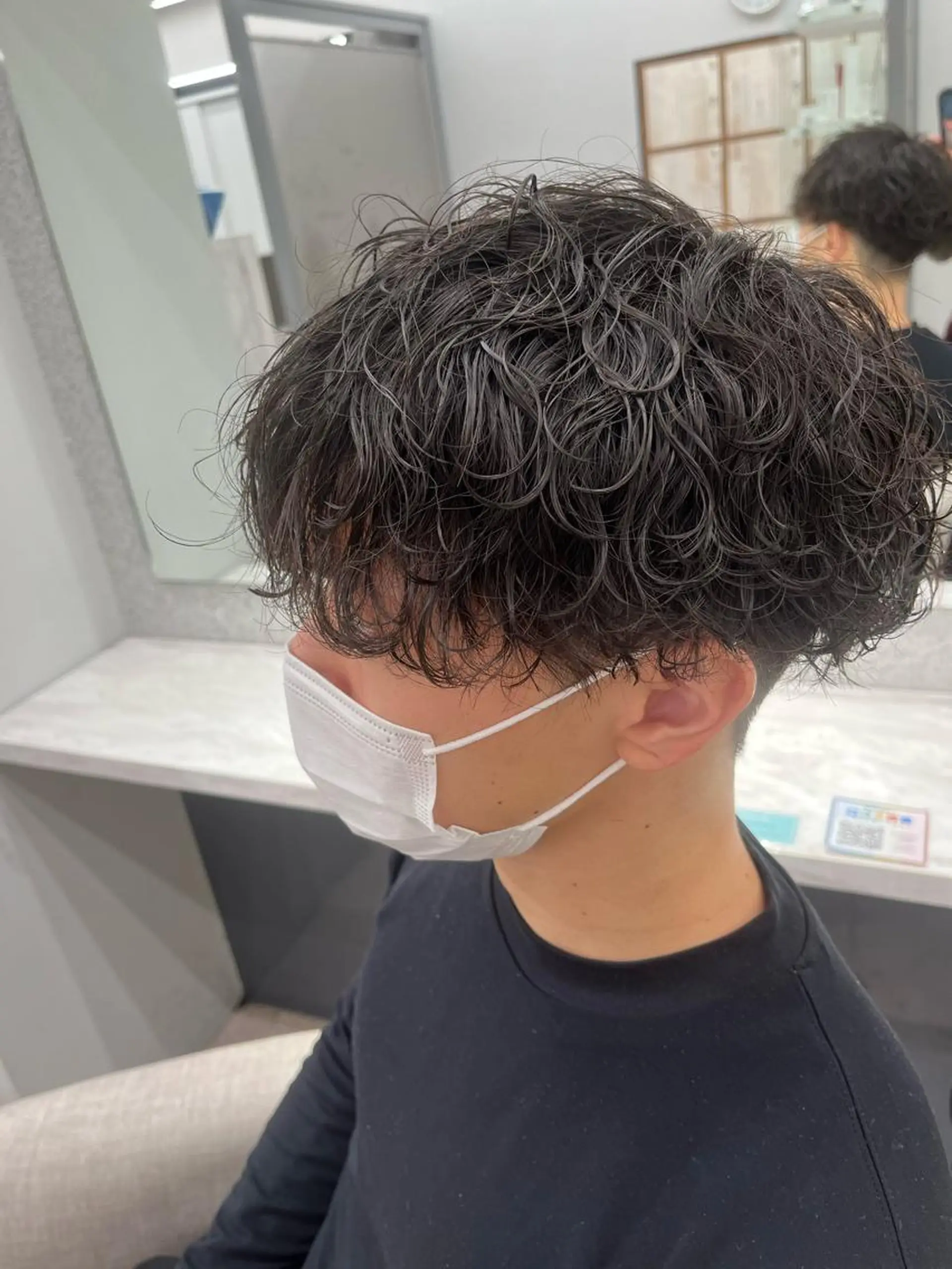 パーマ メンズ カット パーマ 🍐シャドウパーマ メンズ特化/守岡🍐のヘアスタイル