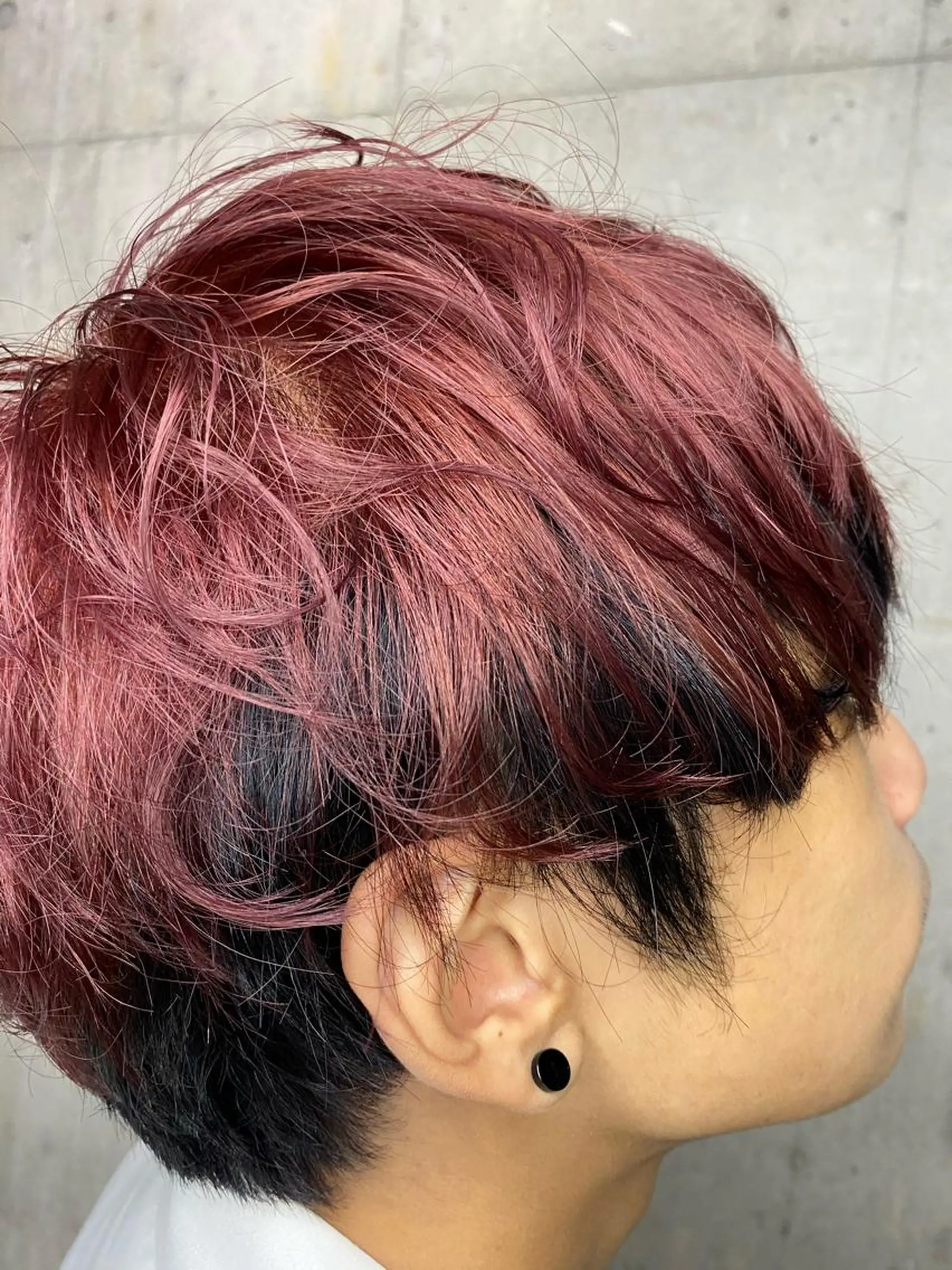 カラー メンズ メンズブリーチカラー /パーマ ごーた立川のヘアスタイル