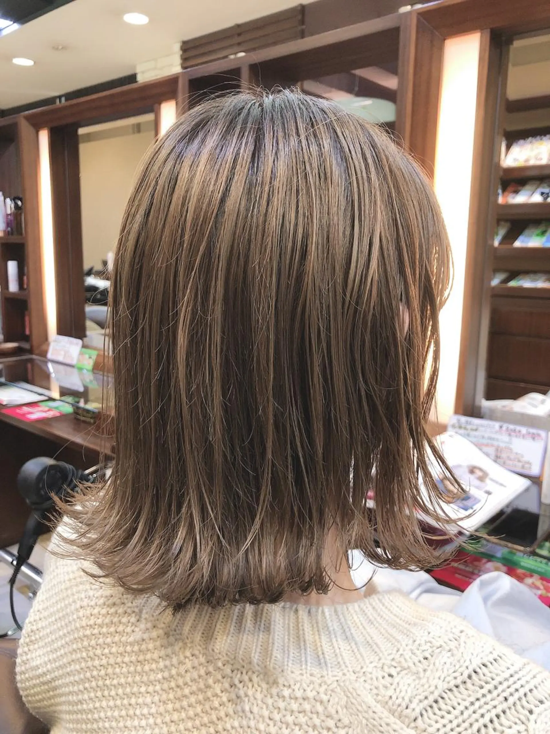 ミディアム 外ハネヘア 魅力引き出しUP😉 ✂︎吉田尚矢✂︎のヘアスタイル