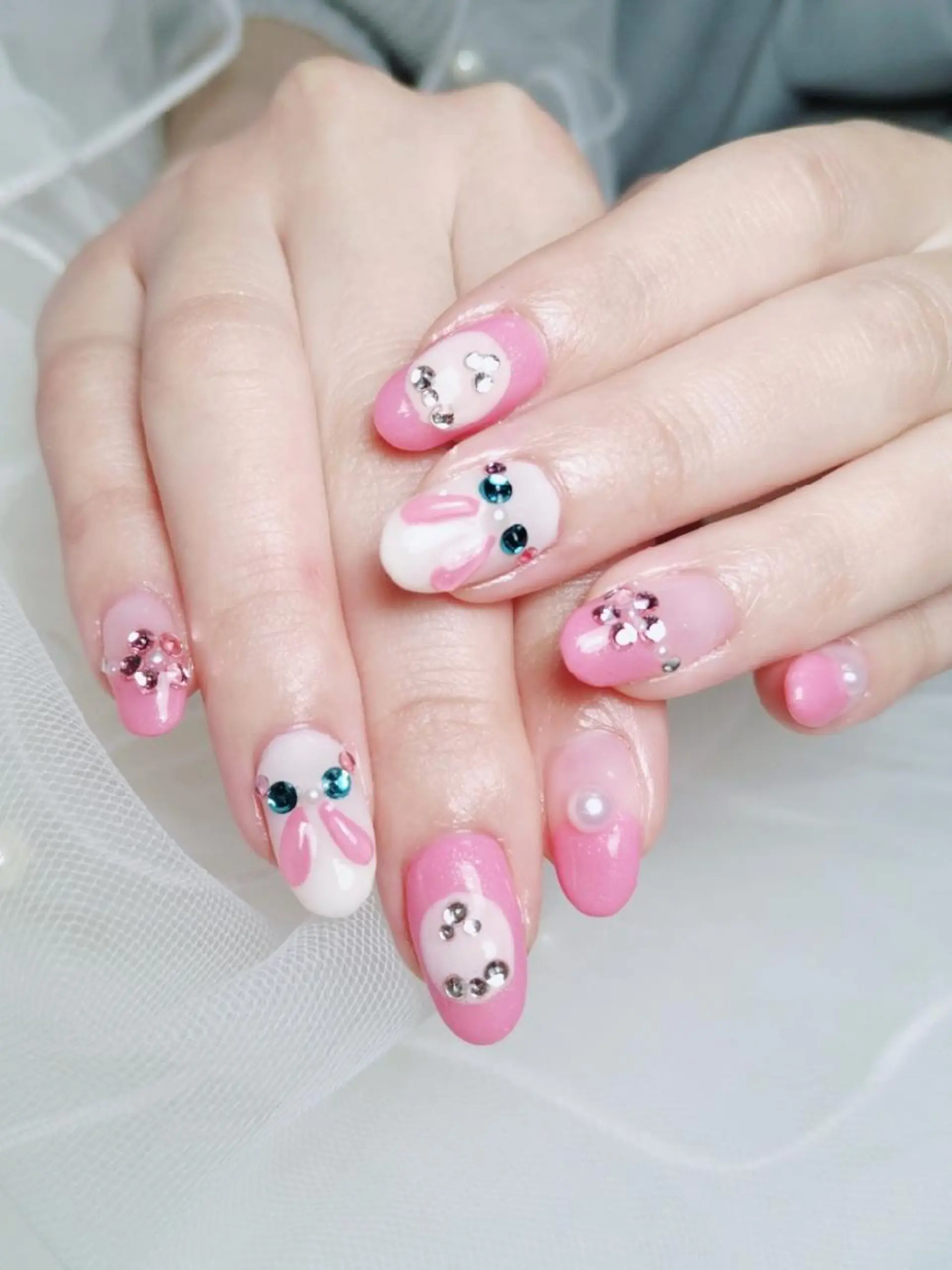 ネイル ハンドネイル 門戸厄神プライベートサロンulunail所属・ulunail mikaのネイルデザイン