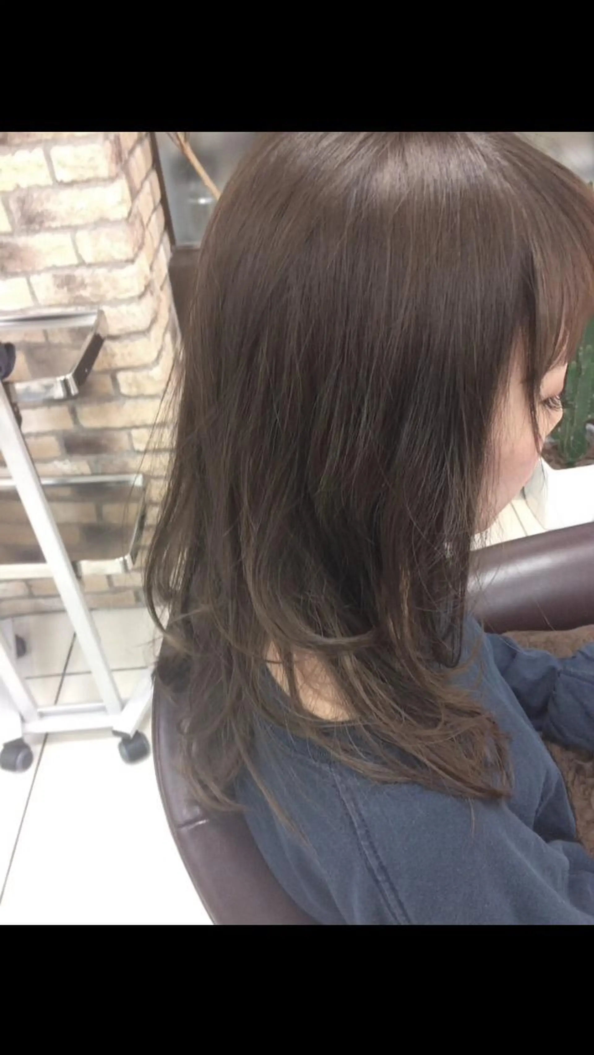 セミロング カラー 平内 賢人のヘアスタイル