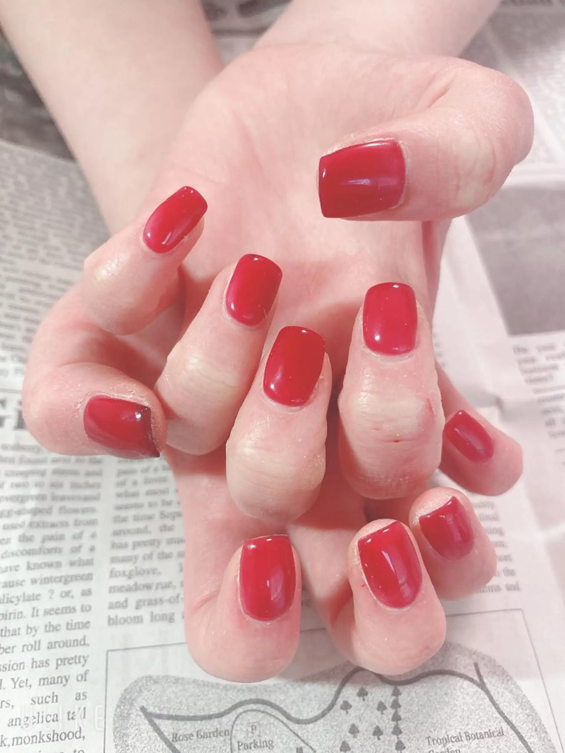 ネイル ハンドネイル ハンドケア 森山 舞のネイルデザイン