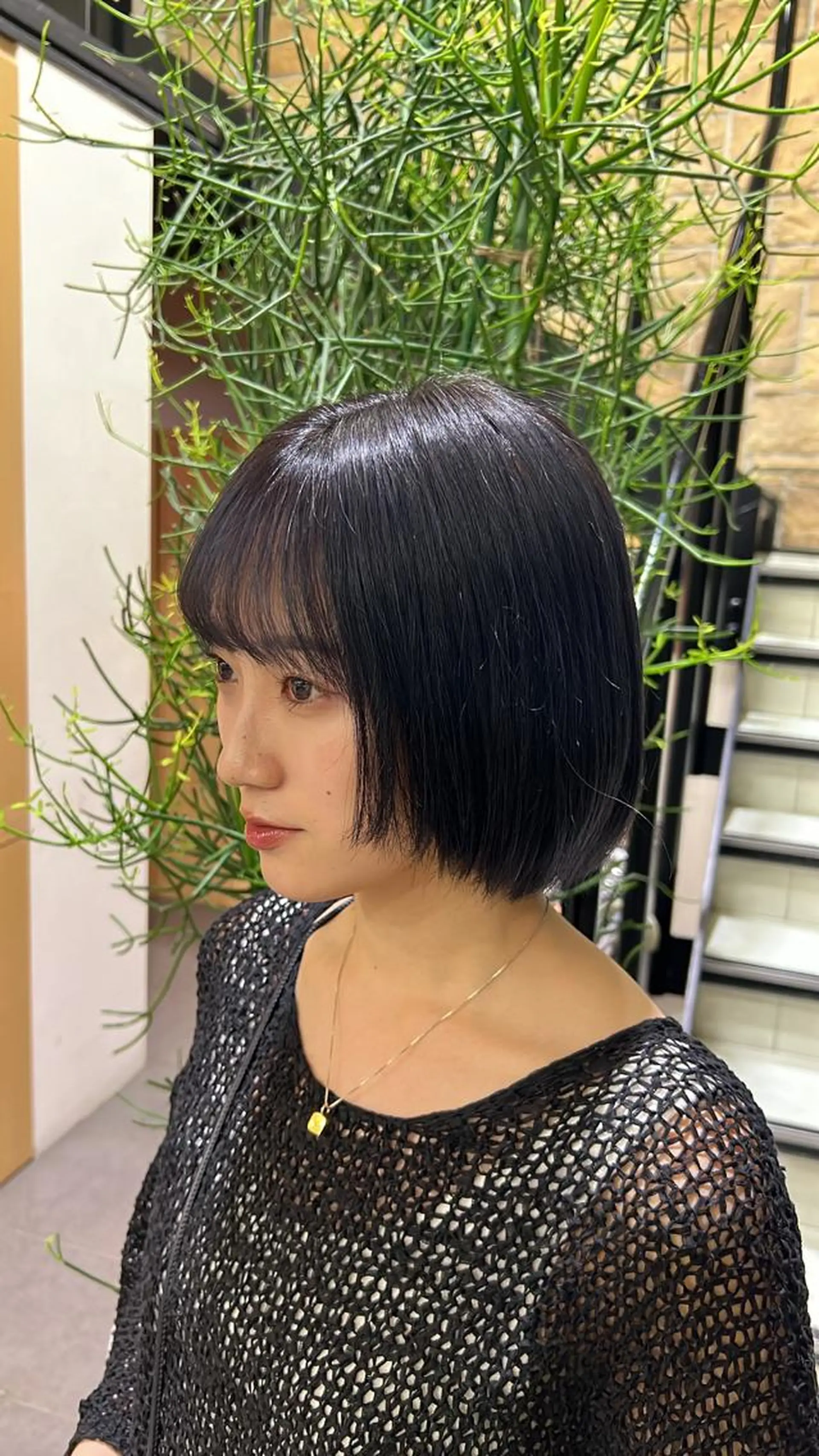 ミディアム 暖色ｶﾗｰ/ﾚｲﾔｰ ｶｯﾄ/Yunaのヘアスタイル