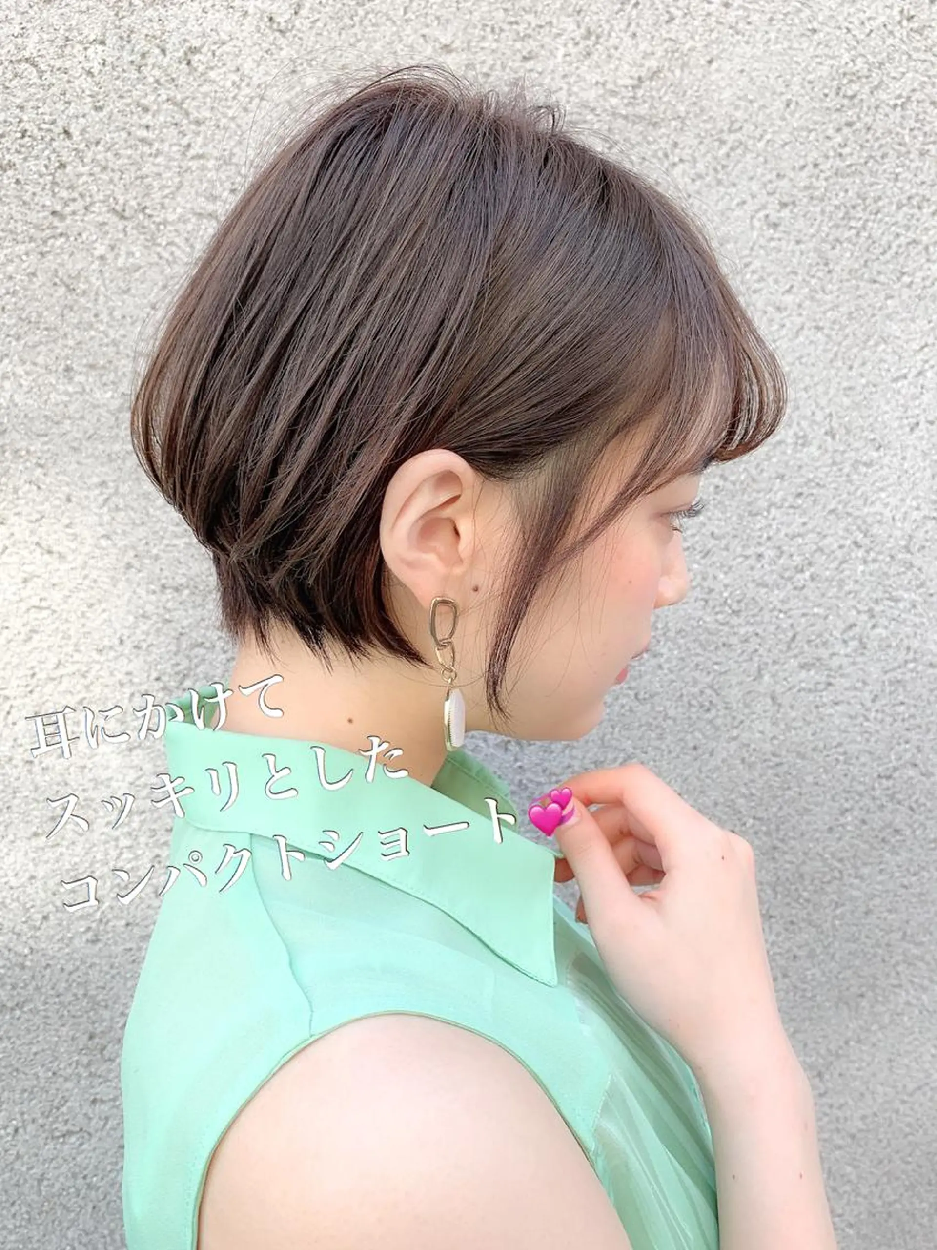 ショート カラー ショートヘア 大人かわいい💍🤍 ボブ/ショートボブのヘアスタイル