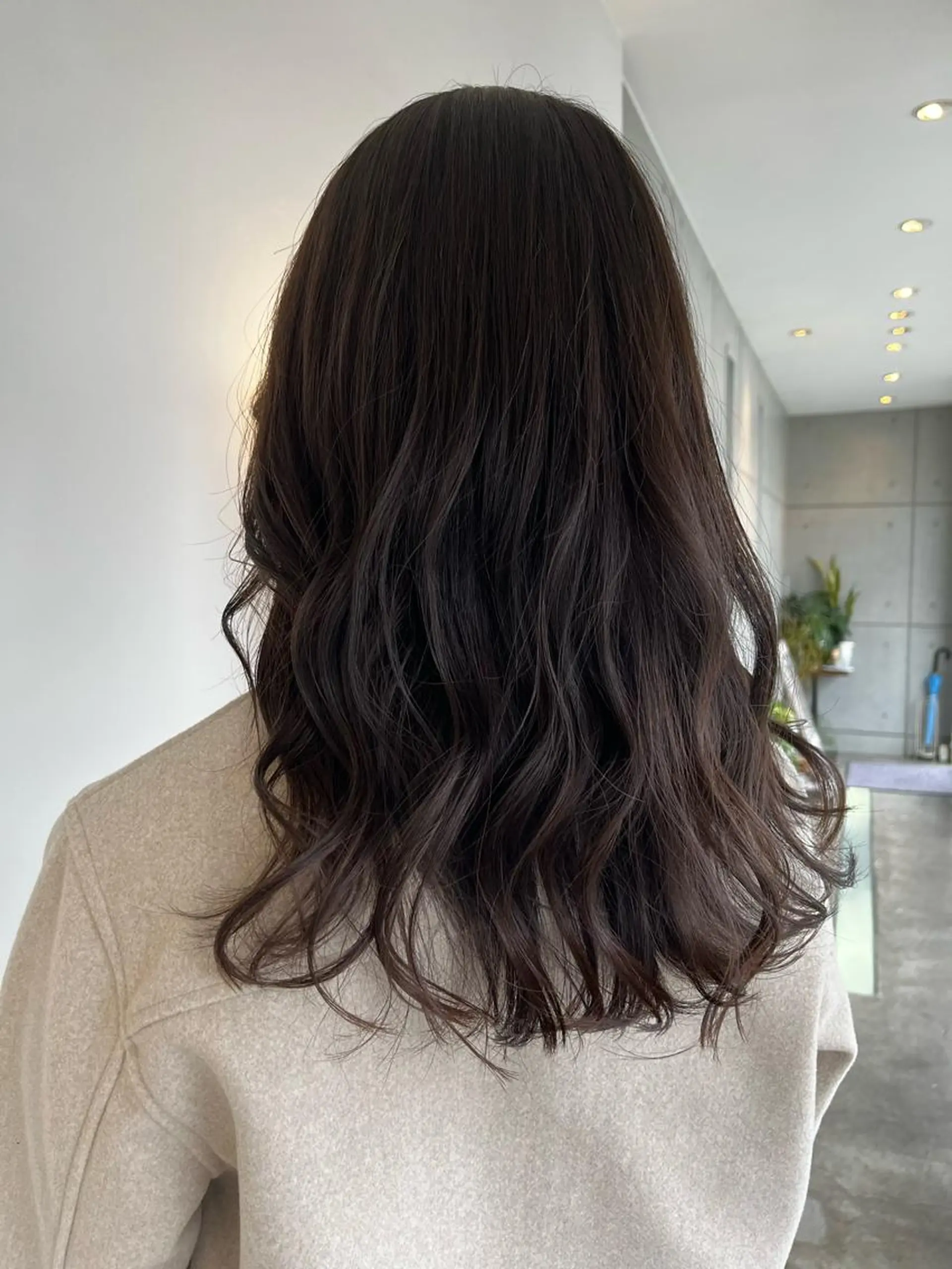ミディアム おせ ちさとのヘアスタイル