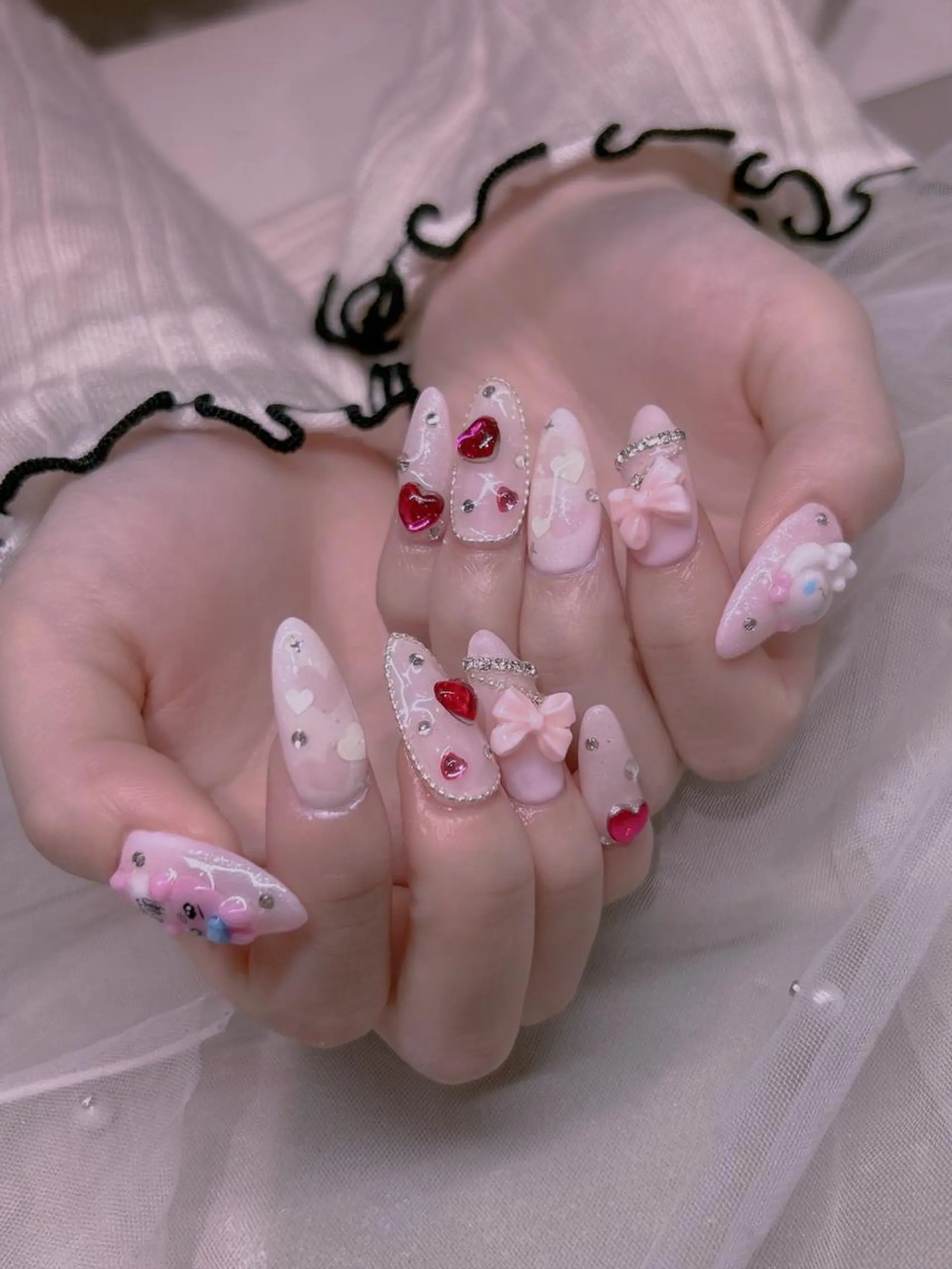 ネイル 長さだし専門店 M2　rikaのネイルデザイン