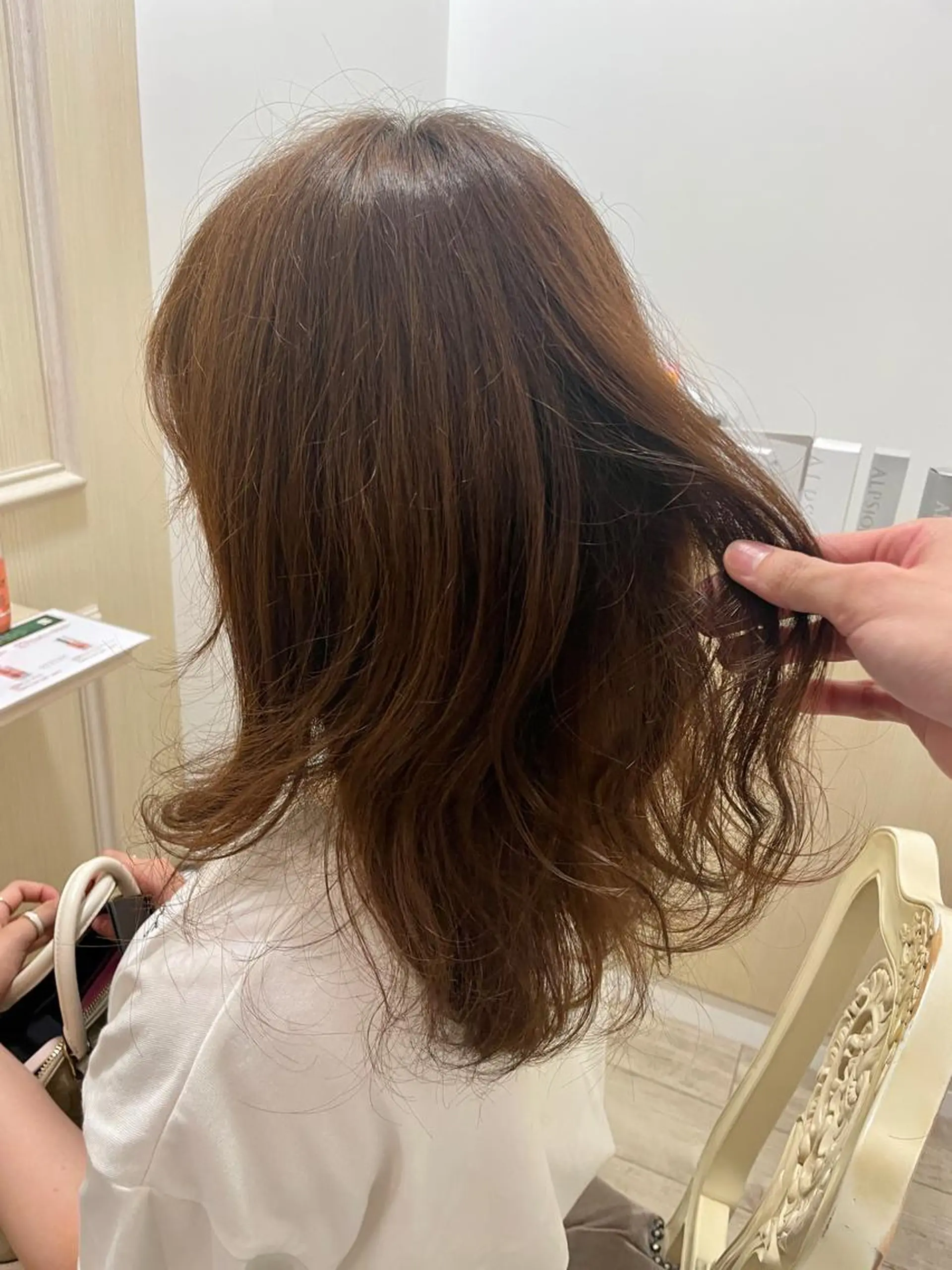 カラー 髪質改善/ 上村旺武のヘアスタイル