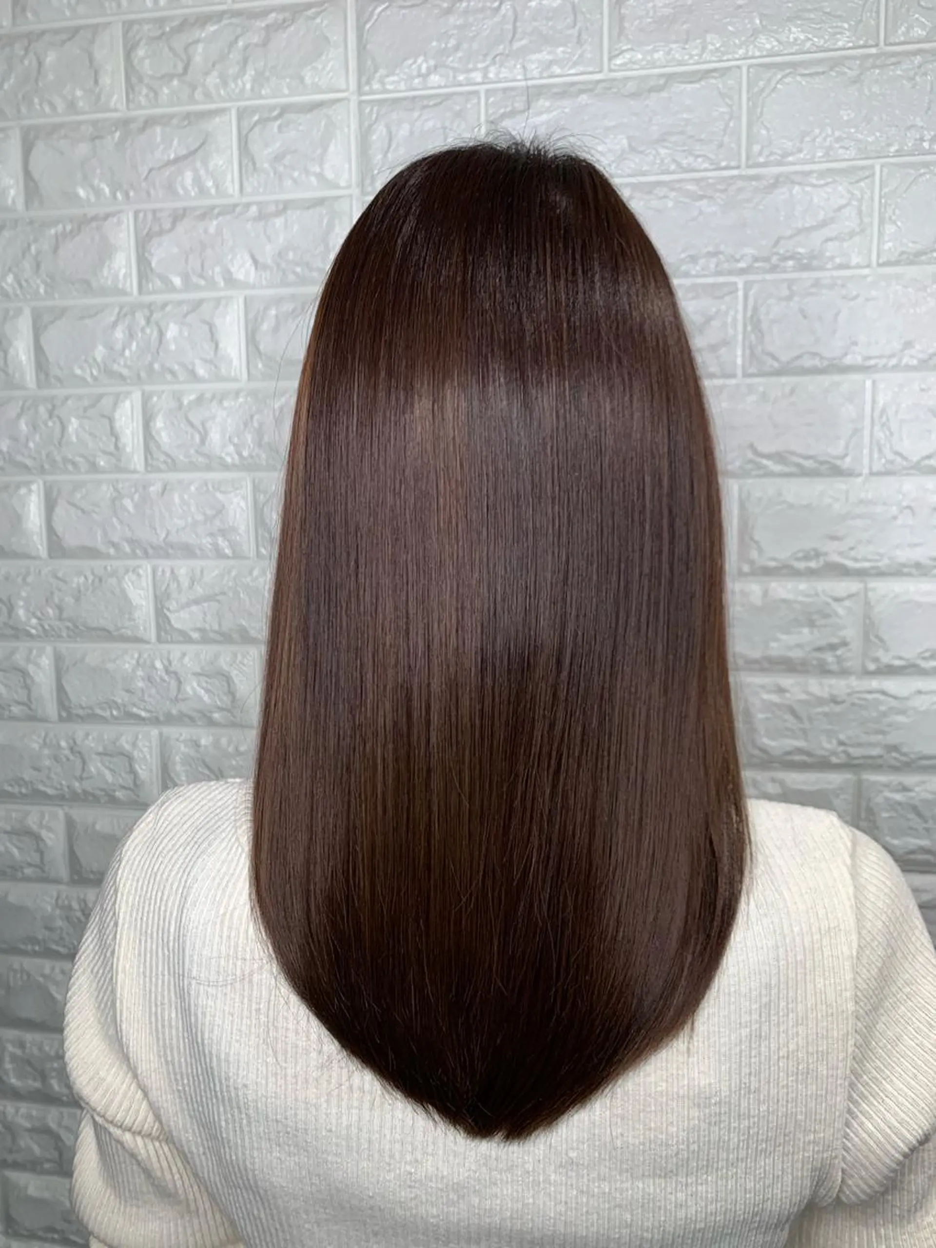 ミディアム カラー ヘアアレンジ アクアカラー 髪質改善 トリートメント カット トリートメント ヘッドスパ Lee東三国 店長 谷辻誠志のヘアスタイル