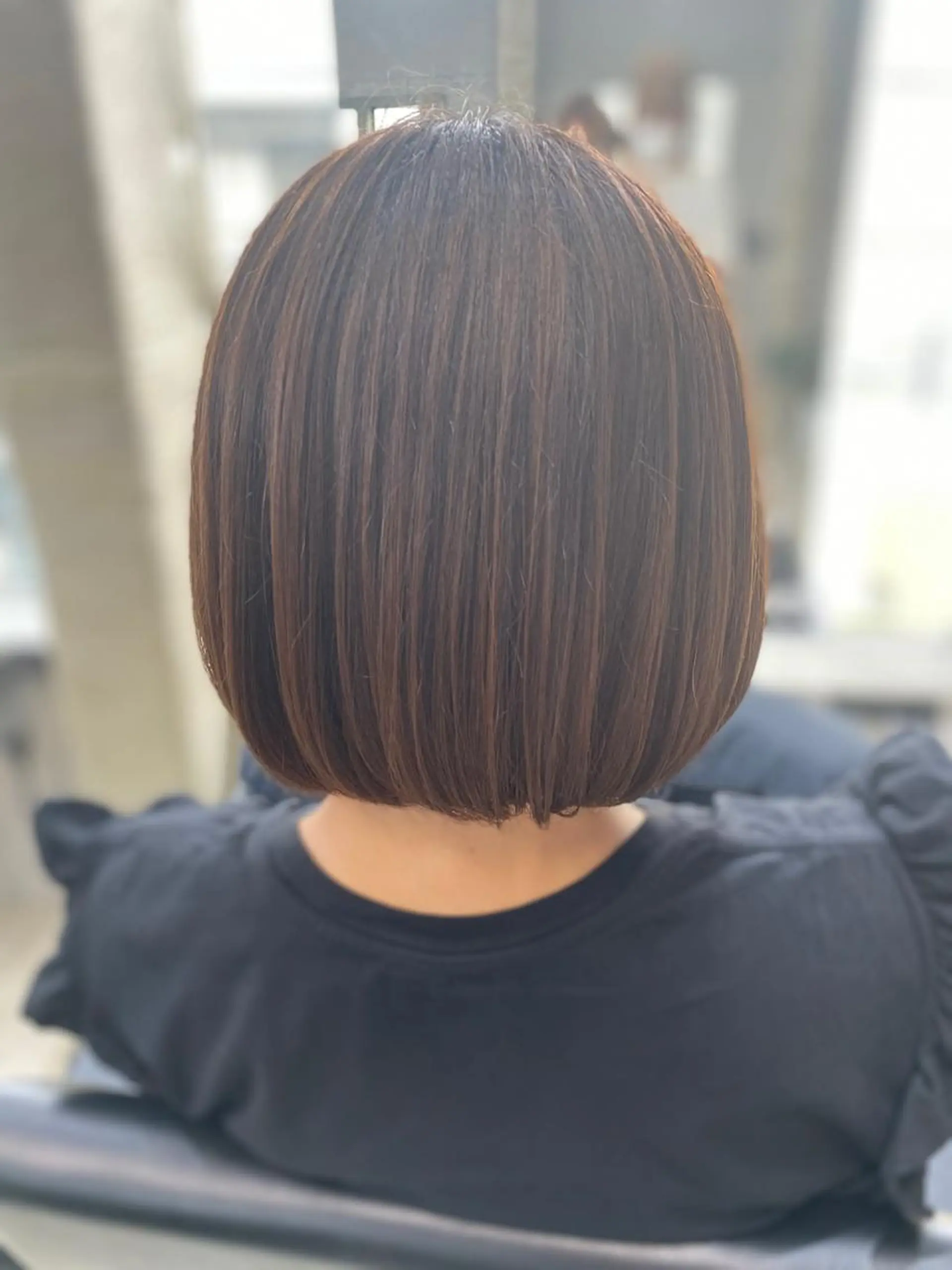 ミディアム ♡HARUKA/縮毛 /髪質改善/BOBのヘアスタイル