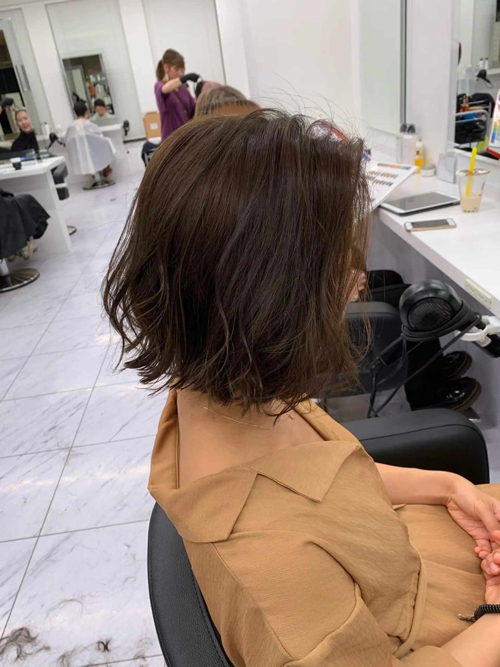 ショート カット ヘアカラー トリートメント 【美容室が苦手な方 専問美容室】MIHOのヘアスタイル
