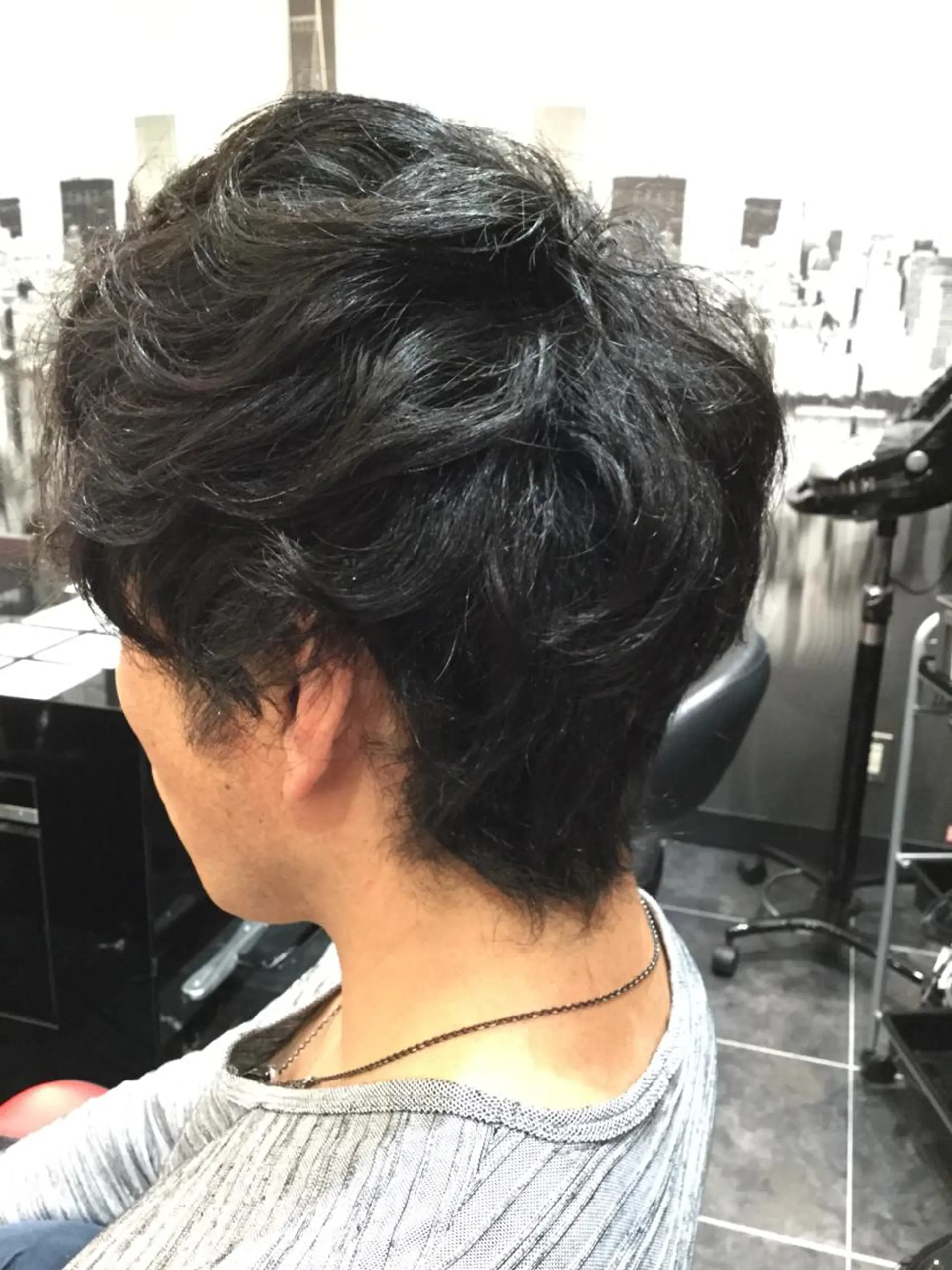 パーマ メンズ Annon プライベートサロンのヘアスタイル