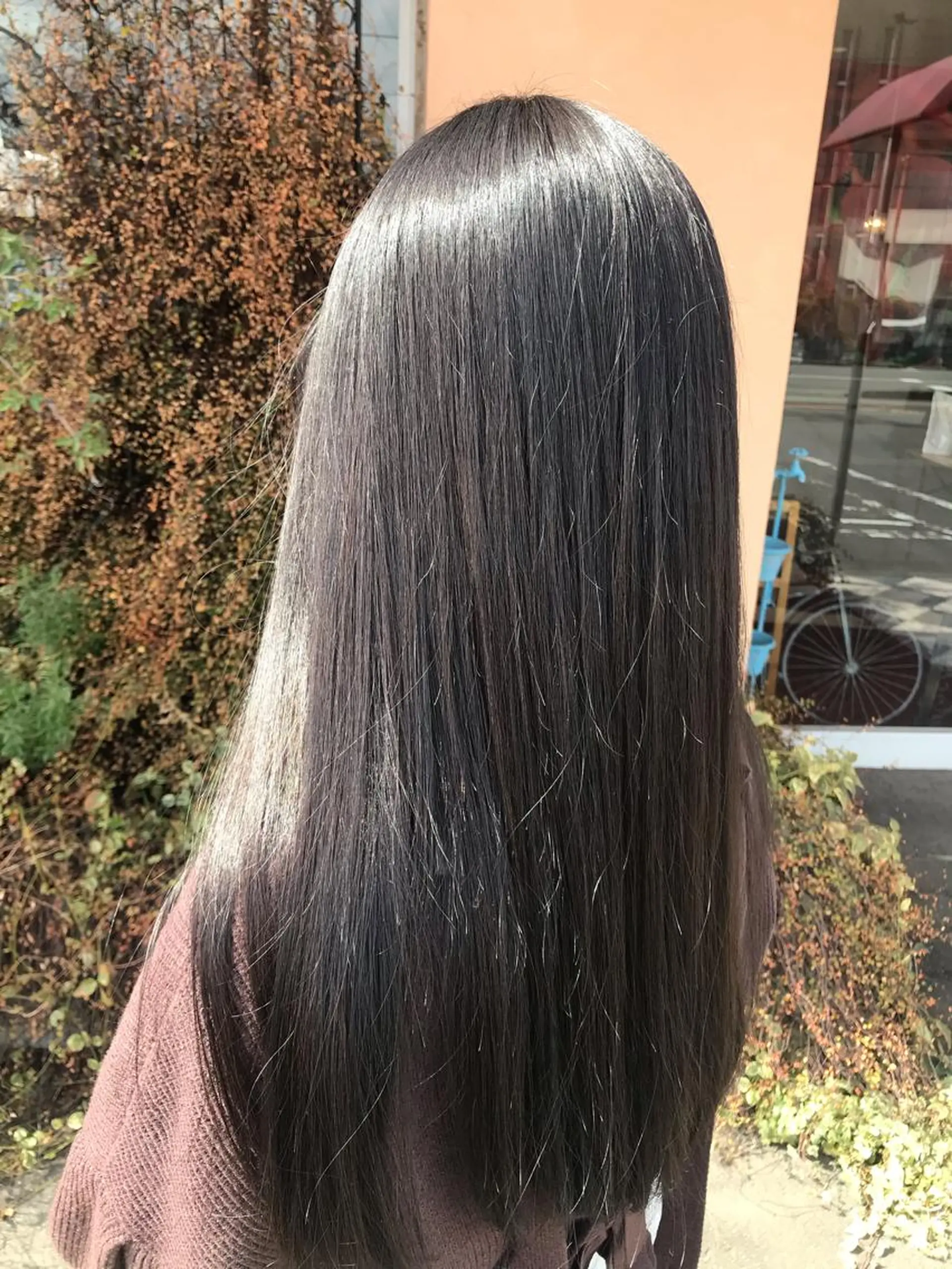 セミロング カット ヘアカラー 下條 真のヘアスタイル