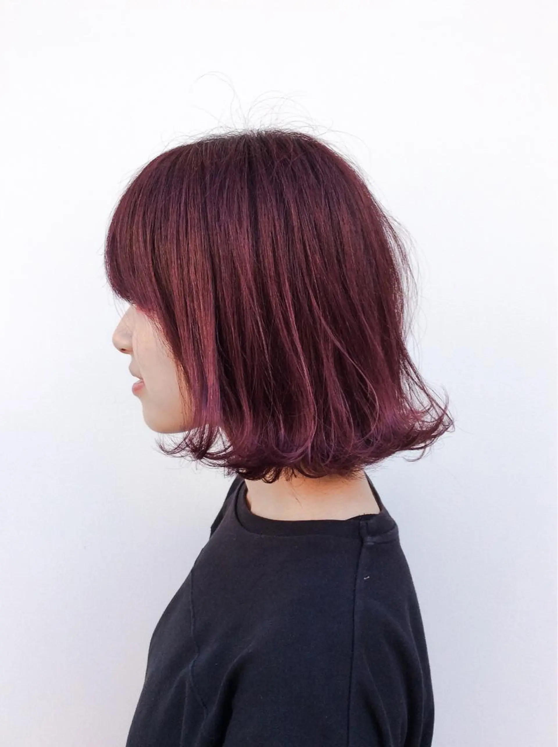 ショート ミディアム カラー 堀江/心斎橋/西大橋 四ツ橋【Vers】のヘアスタイル