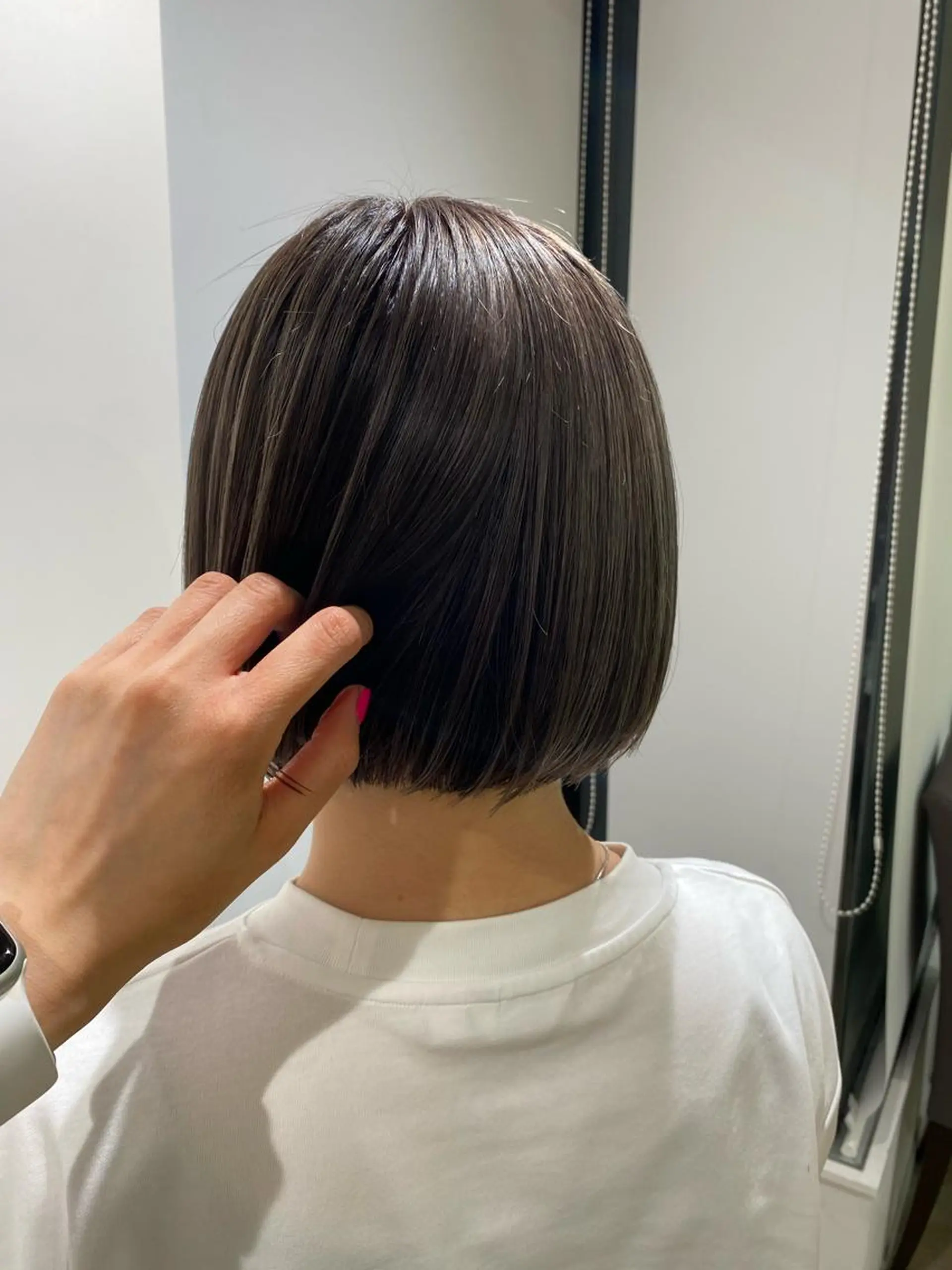 ショート カラー カット ハードパーマ Rico💜のヘアスタイル