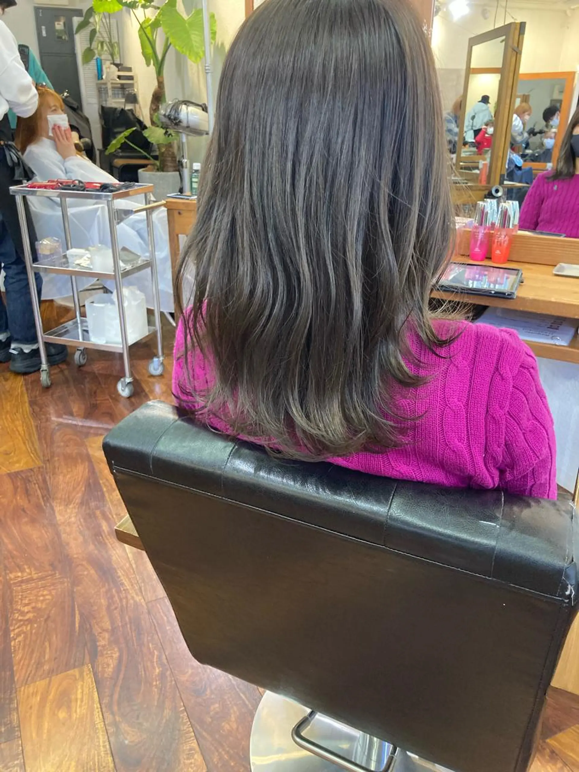 セミロング カラー ハイライトカラー ハイライト 小木曽智美 /ボブ/ショートのヘアスタイル