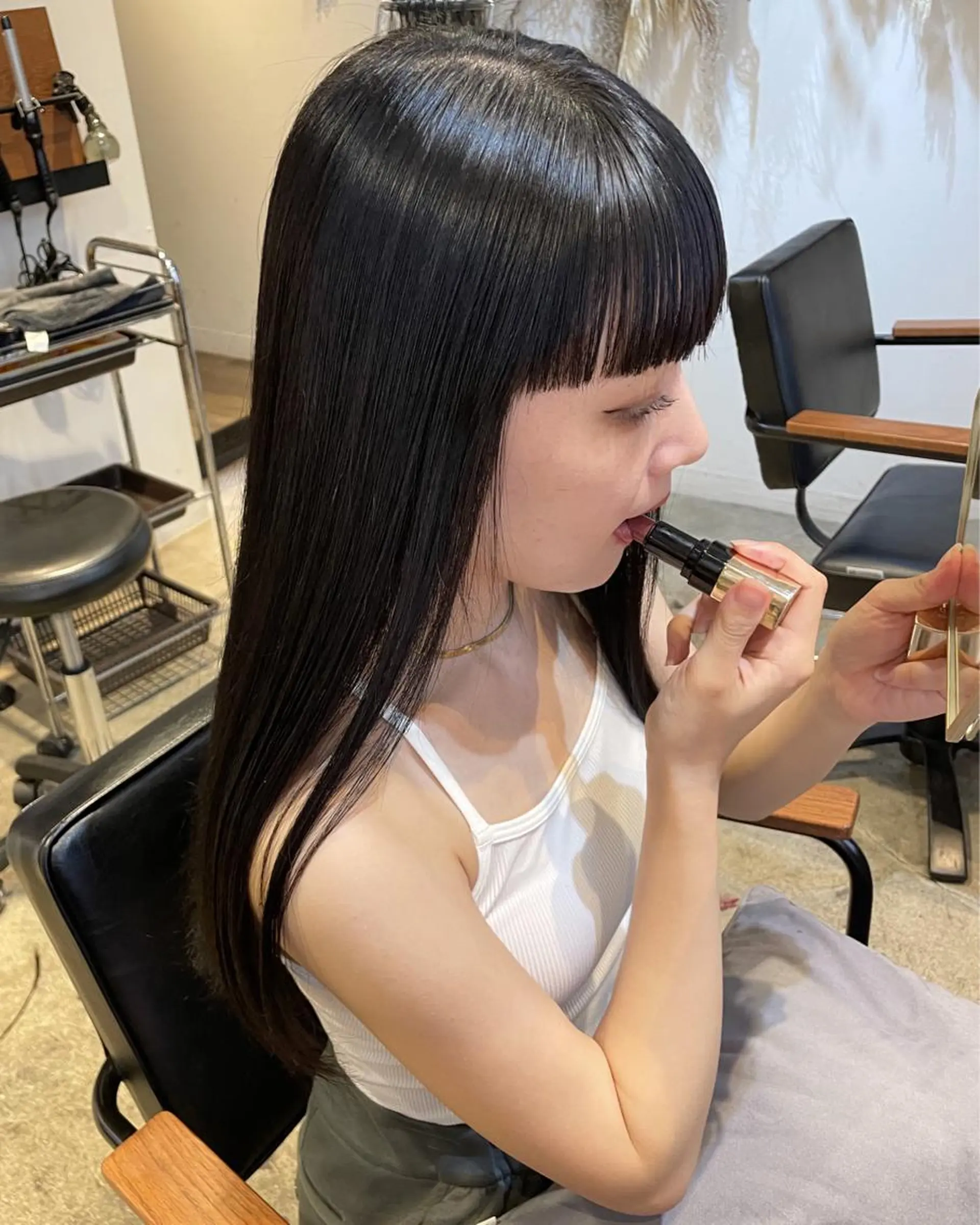 ロング 縮毛矯正 カット 縮毛矯正 ｅｒｉ 🧴🫧のヘアスタイル