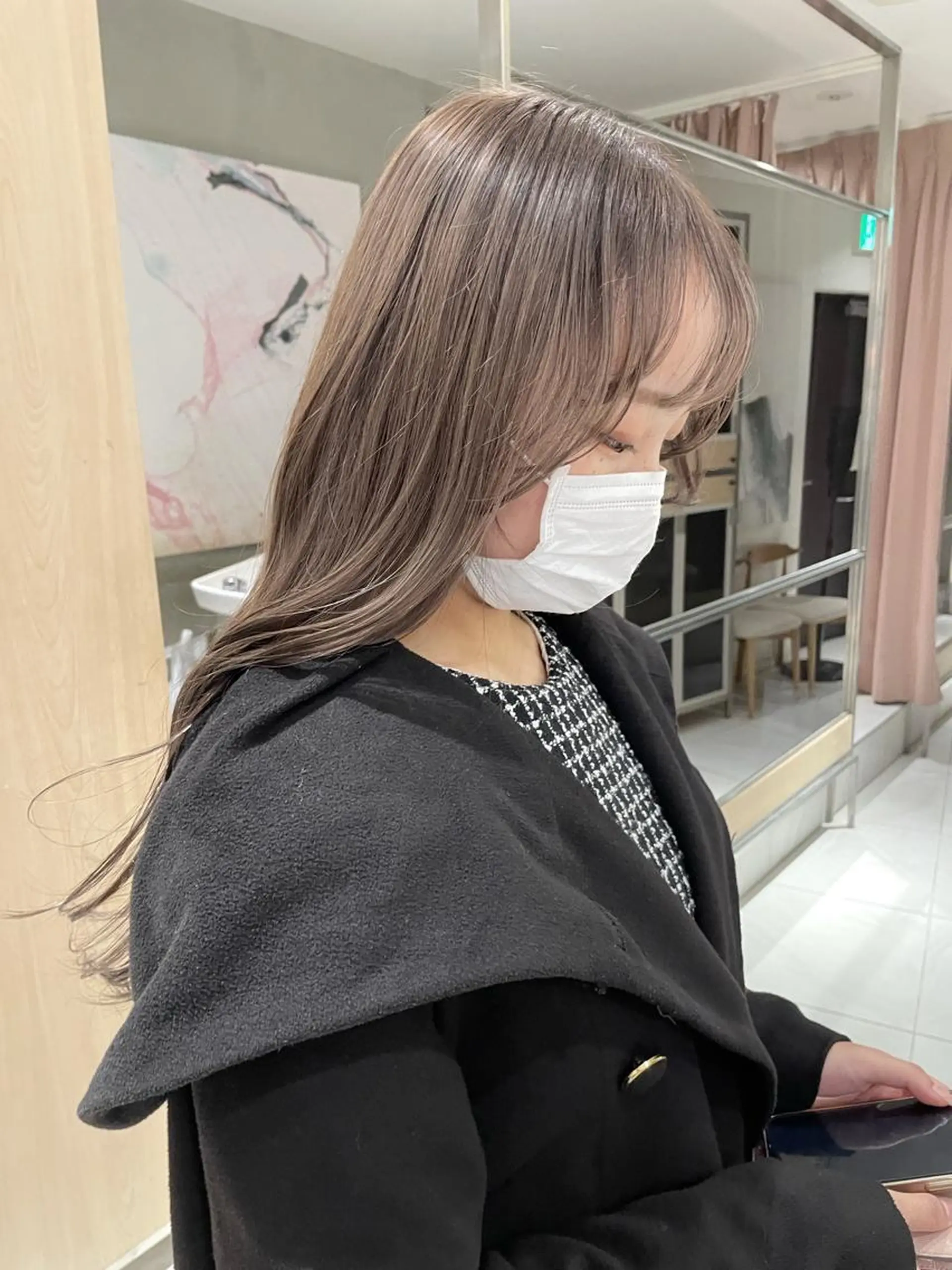 ロング カラー ヘアアレンジ 艶髪/レイヤーカット 🐣misakiのヘアスタイル