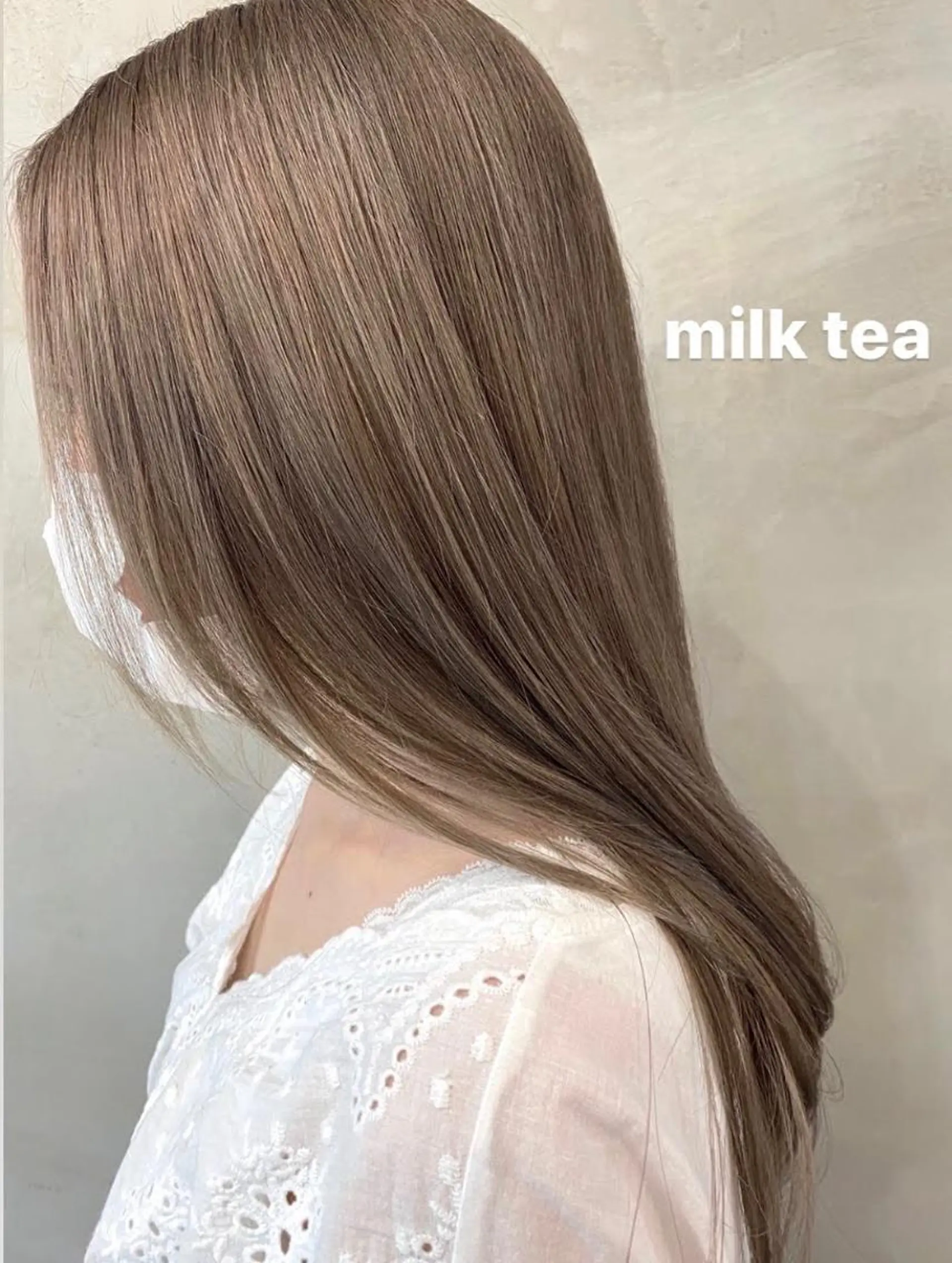 セミロング カラー ブリーチ カット ヘアカラー トリートメント 🫧透明感カラー🫧 OIKAWAのヘアスタイル