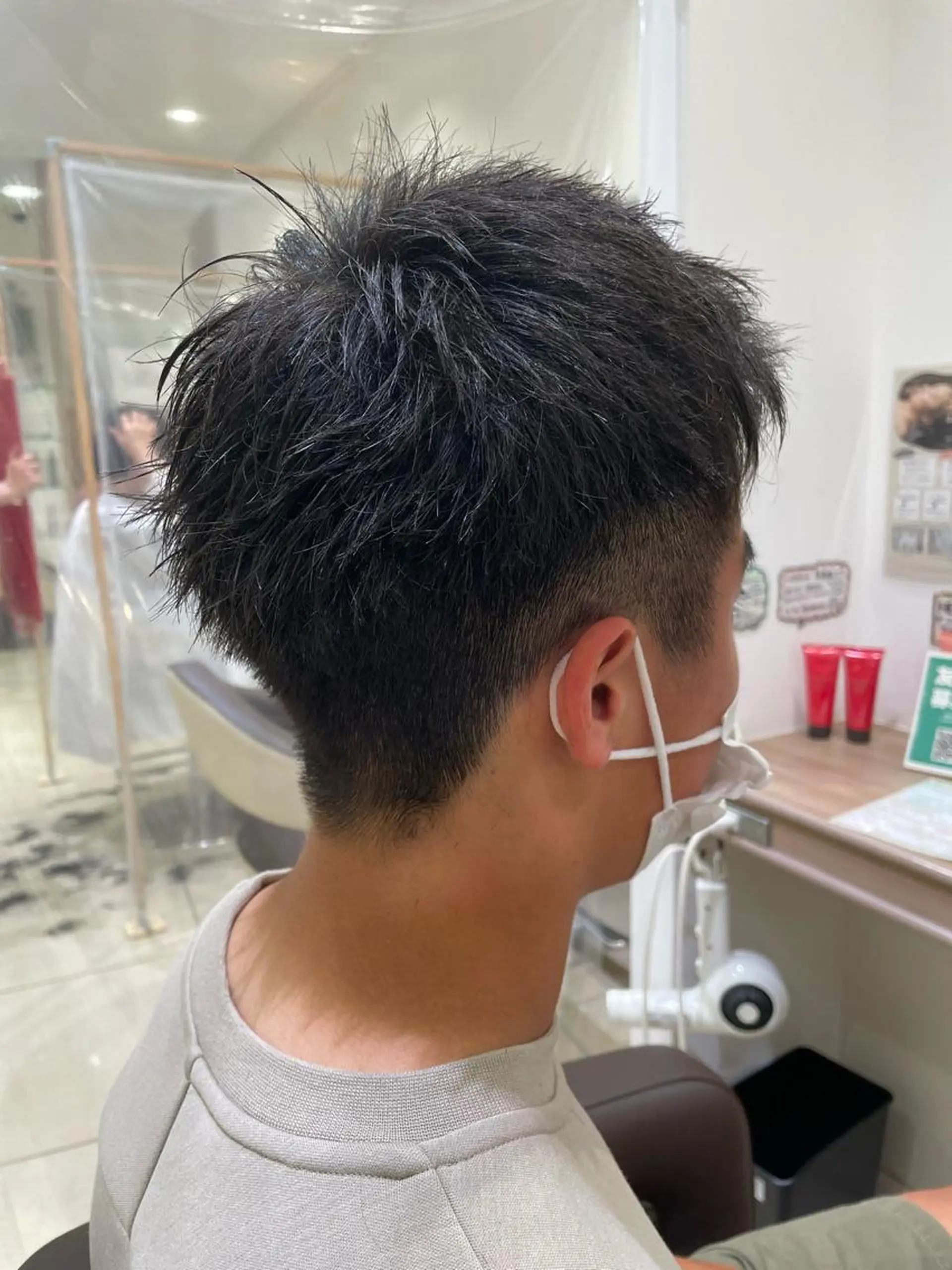 ショート メンズ 比嘉 龍佑のヘアスタイル