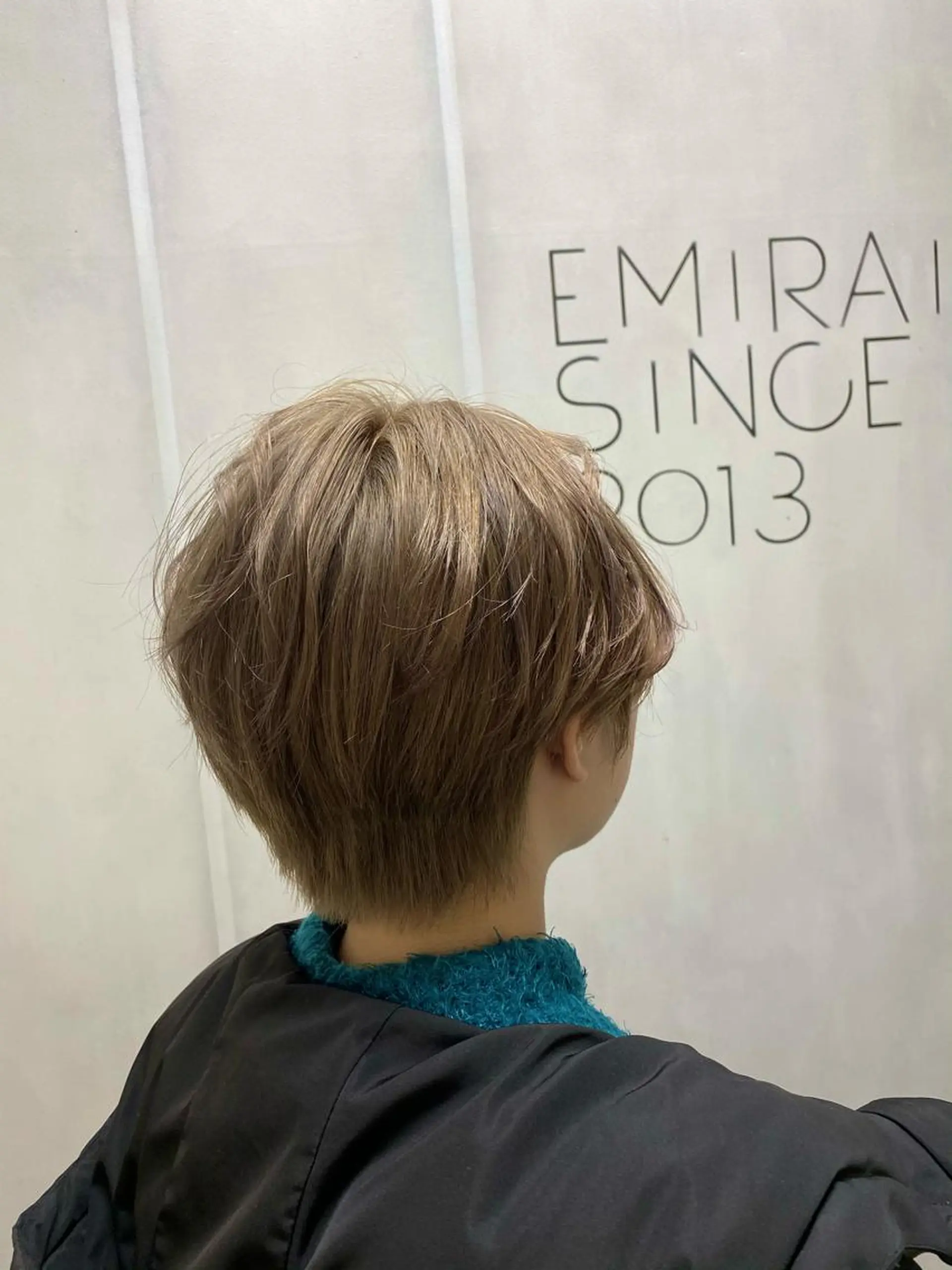 ショート カラー ベージュカラー シルバー シルバーベージュ 🟢NEGi🟣 🫧髪質改善のヘアスタイル