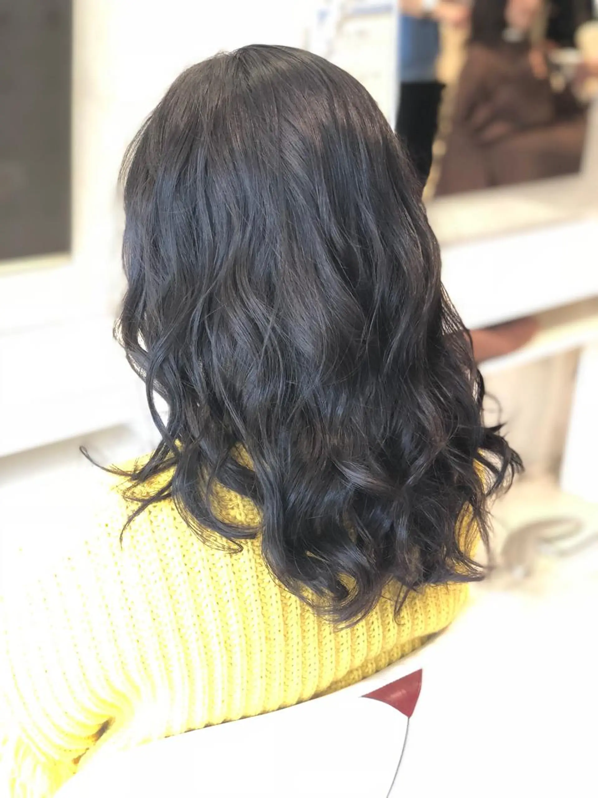 セミロング 本場韓国ヘア特化 아이비/Aibiのヘアスタイル