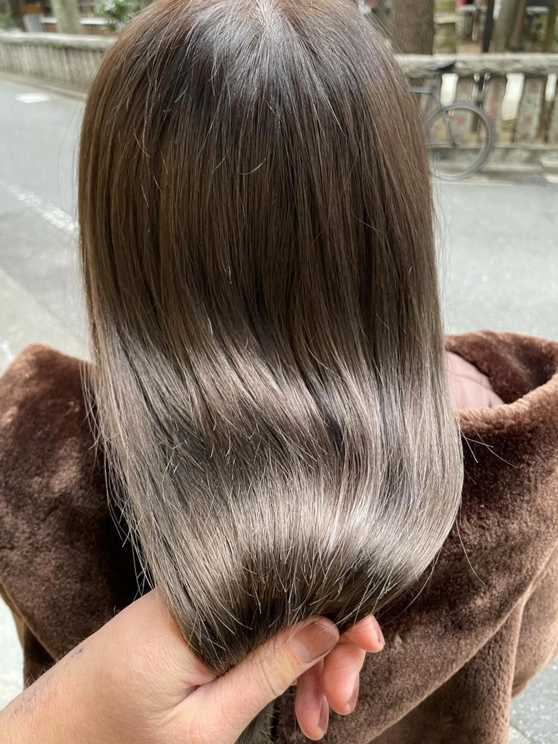 ロング カラー ベージュカラー ヘアカラー トリートメント メンズ特化🟡個室 口コミ高評価🟡三澤のヘアスタイル
