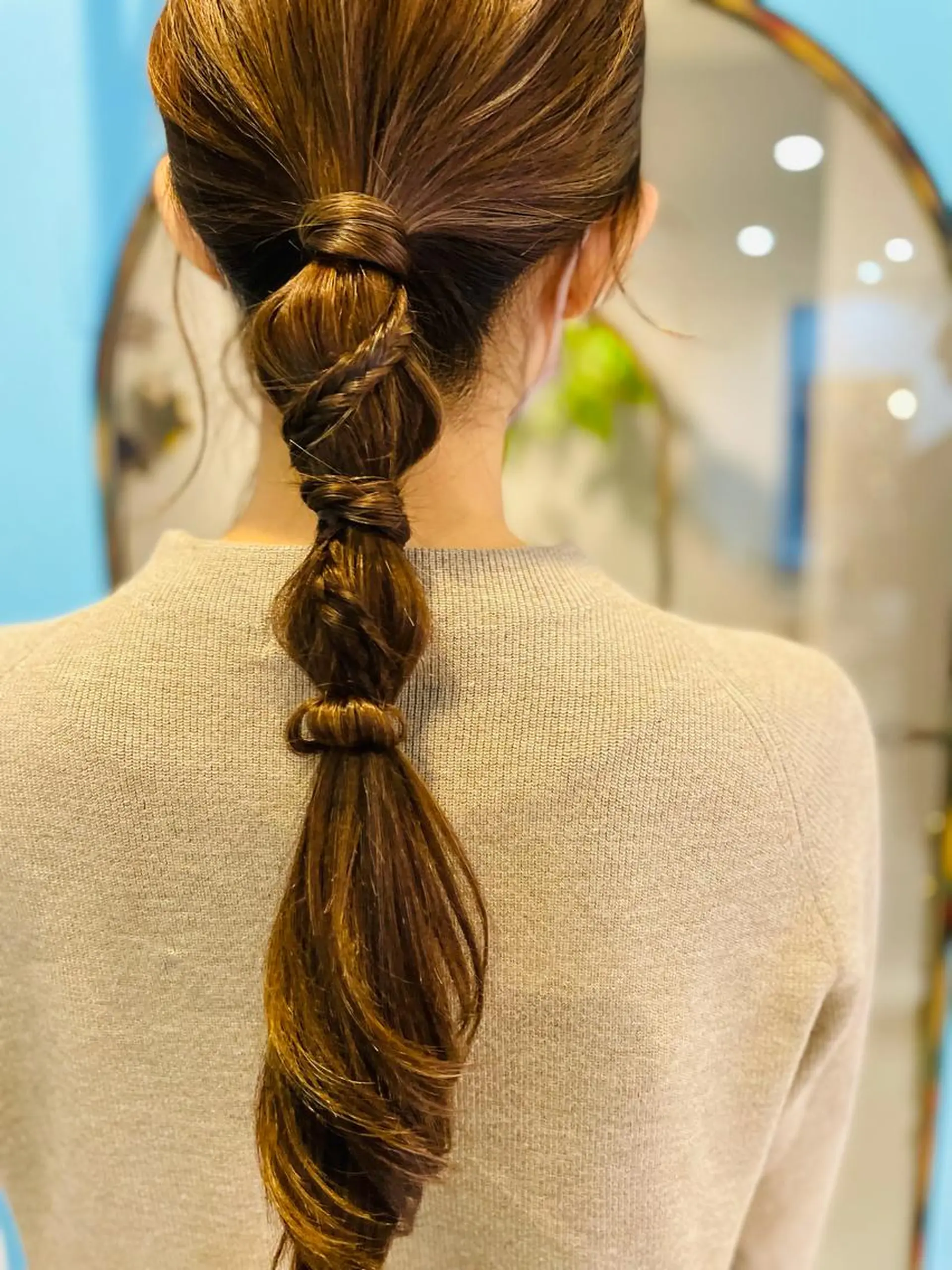セミロング ヘアアレンジ ヘアセット 似合わせhair🌼 misakiのヘアスタイル