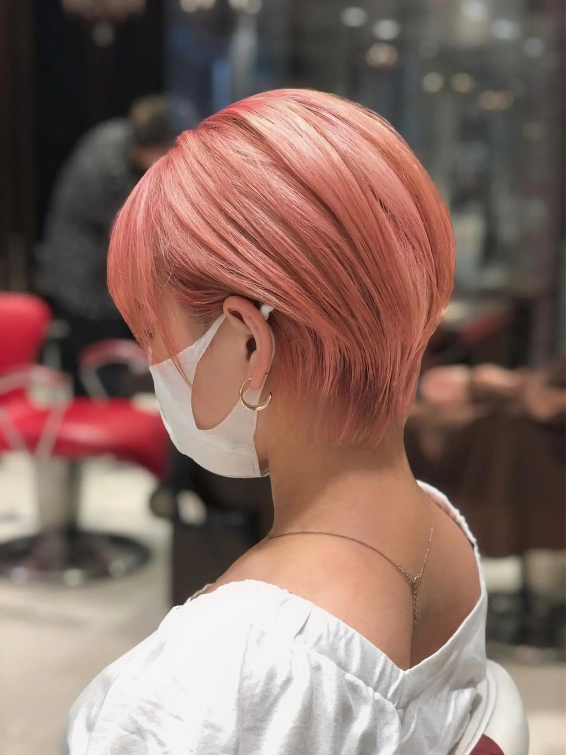 ショート カラー ショートヘア 小顔カット カット ヘアカラー トリートメント ✂️ｼｮｰﾄの匠✂️ 國井慎平のヘアスタイル