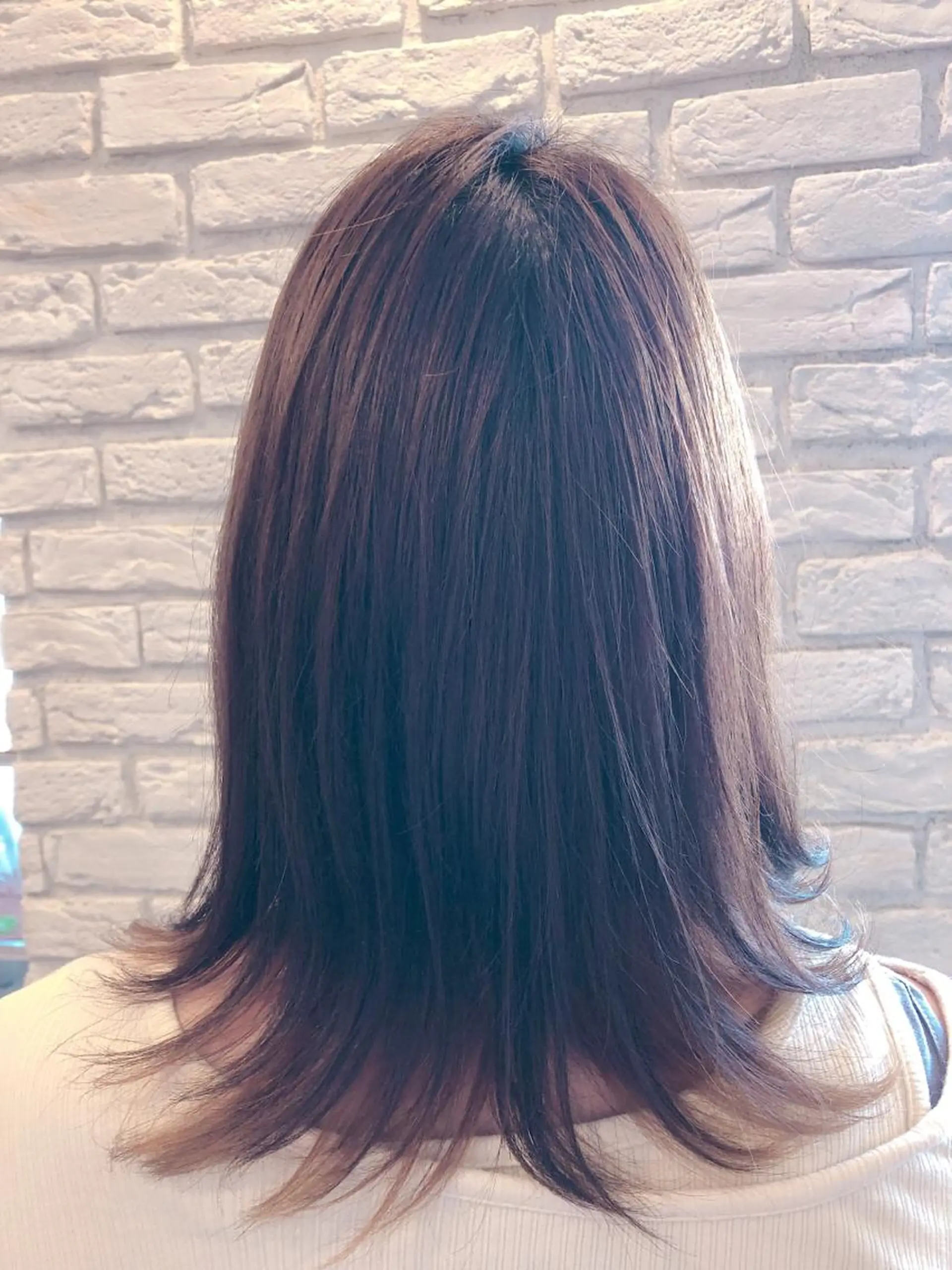 ミディアム サロンドユウ こはるのヘアスタイル