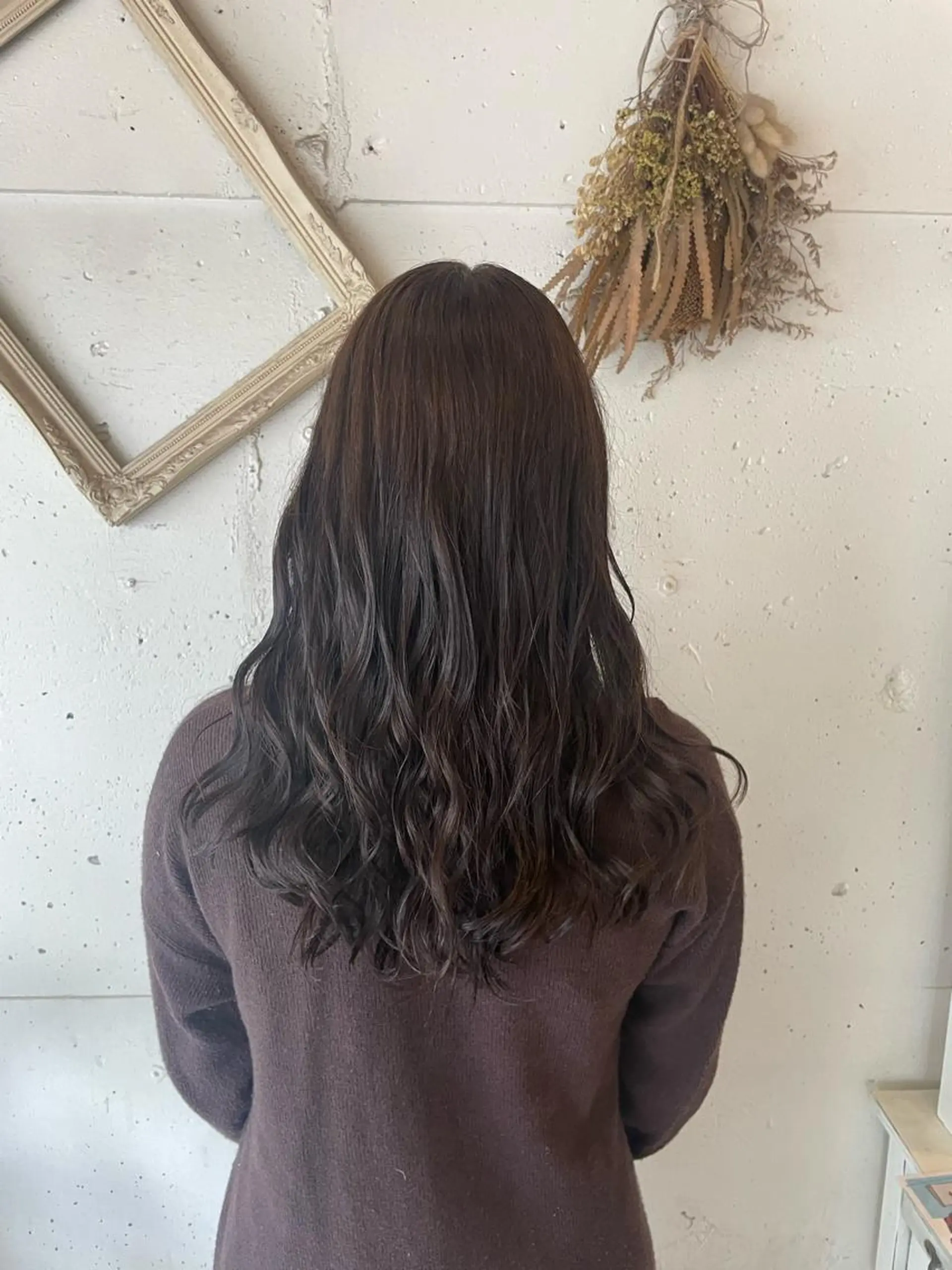 ロング カラー ヘアカラー いまじゅく あおいのヘアスタイル