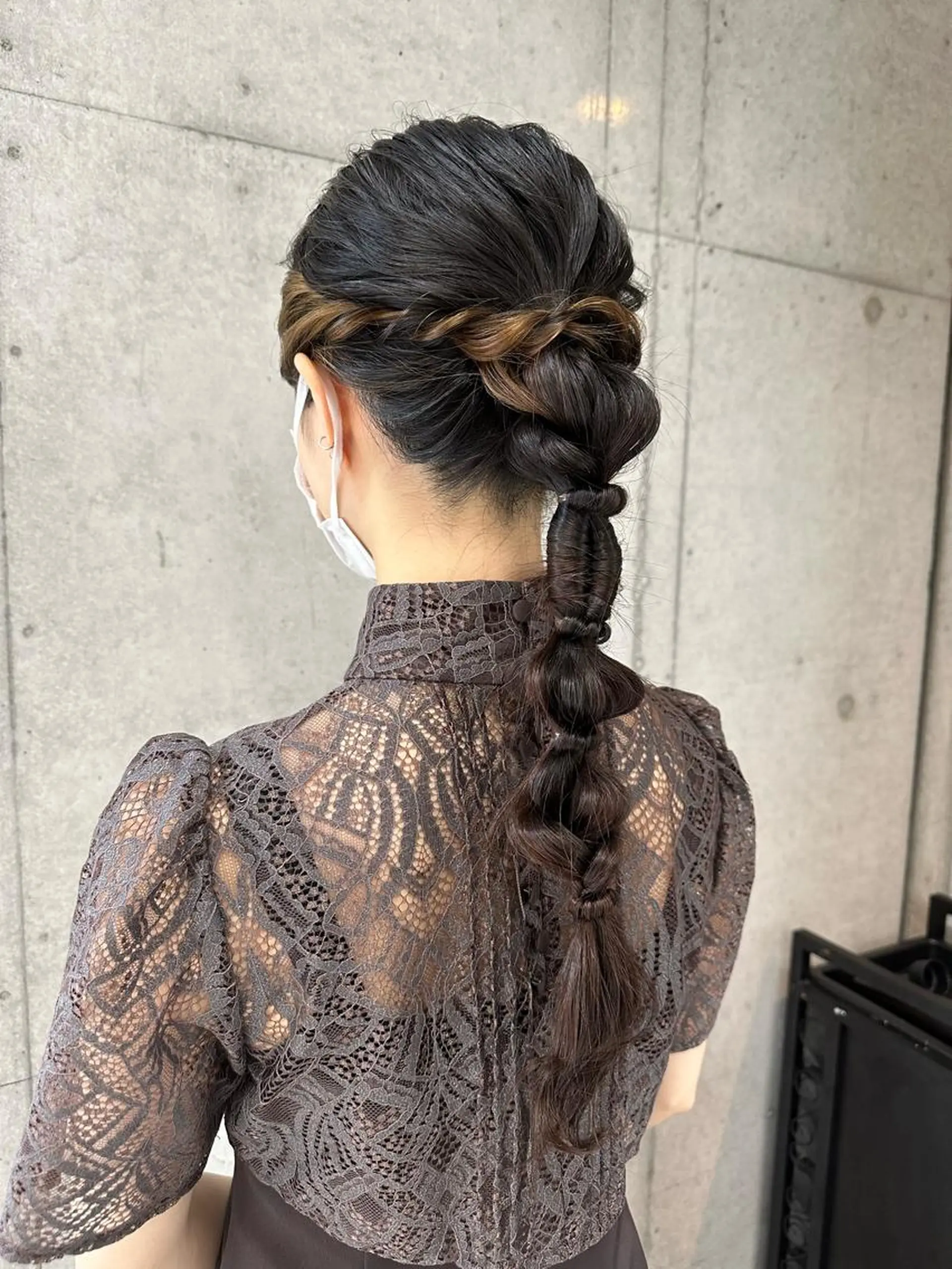 ロング ヘアアレンジ 女性に人気♪ はやしほのかのヘアスタイル