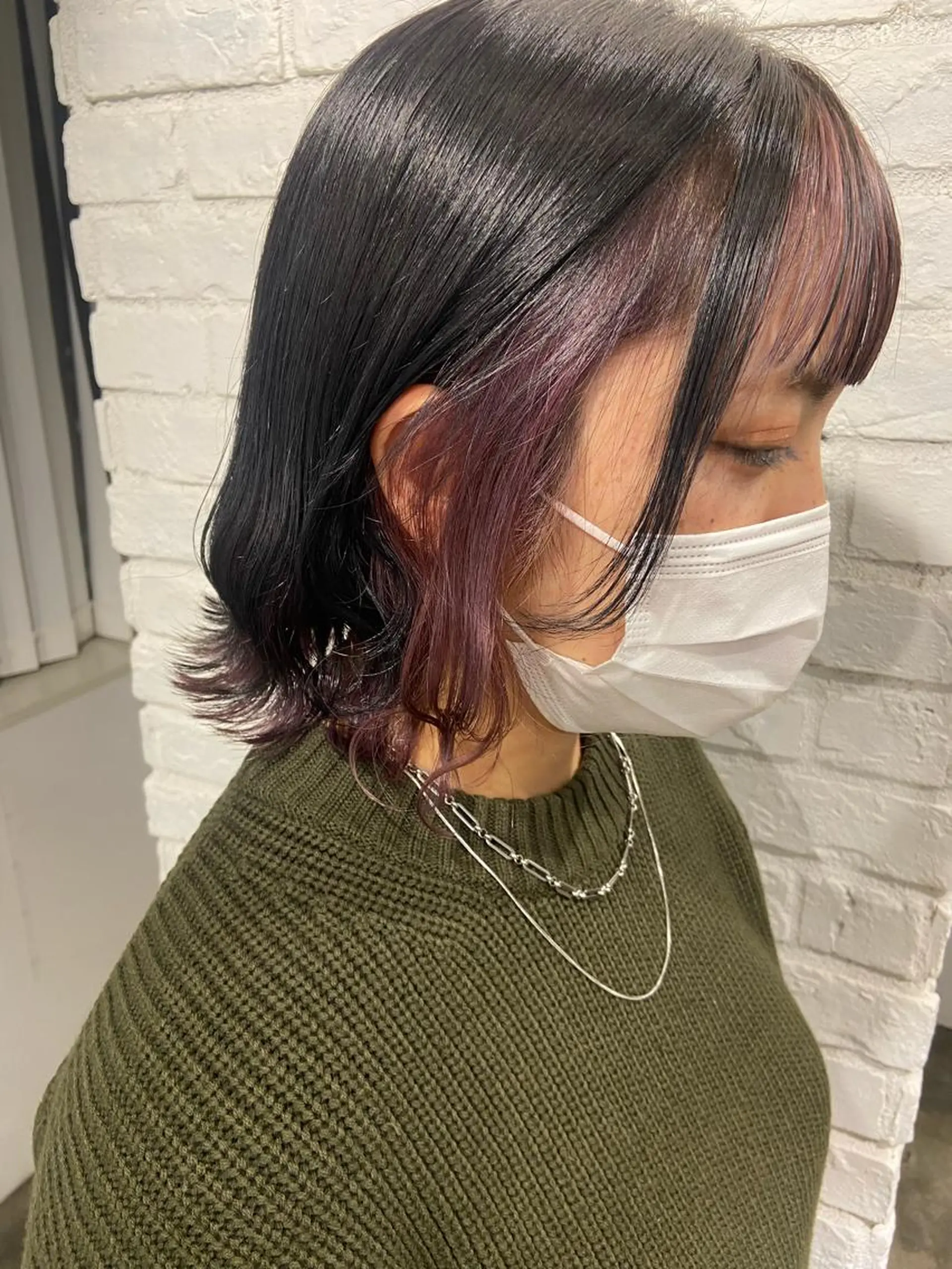 ミディアム カラー カット ヘアカラー トリートメント 🪽似合わせカラー RENA.🪽🩶のヘアスタイル