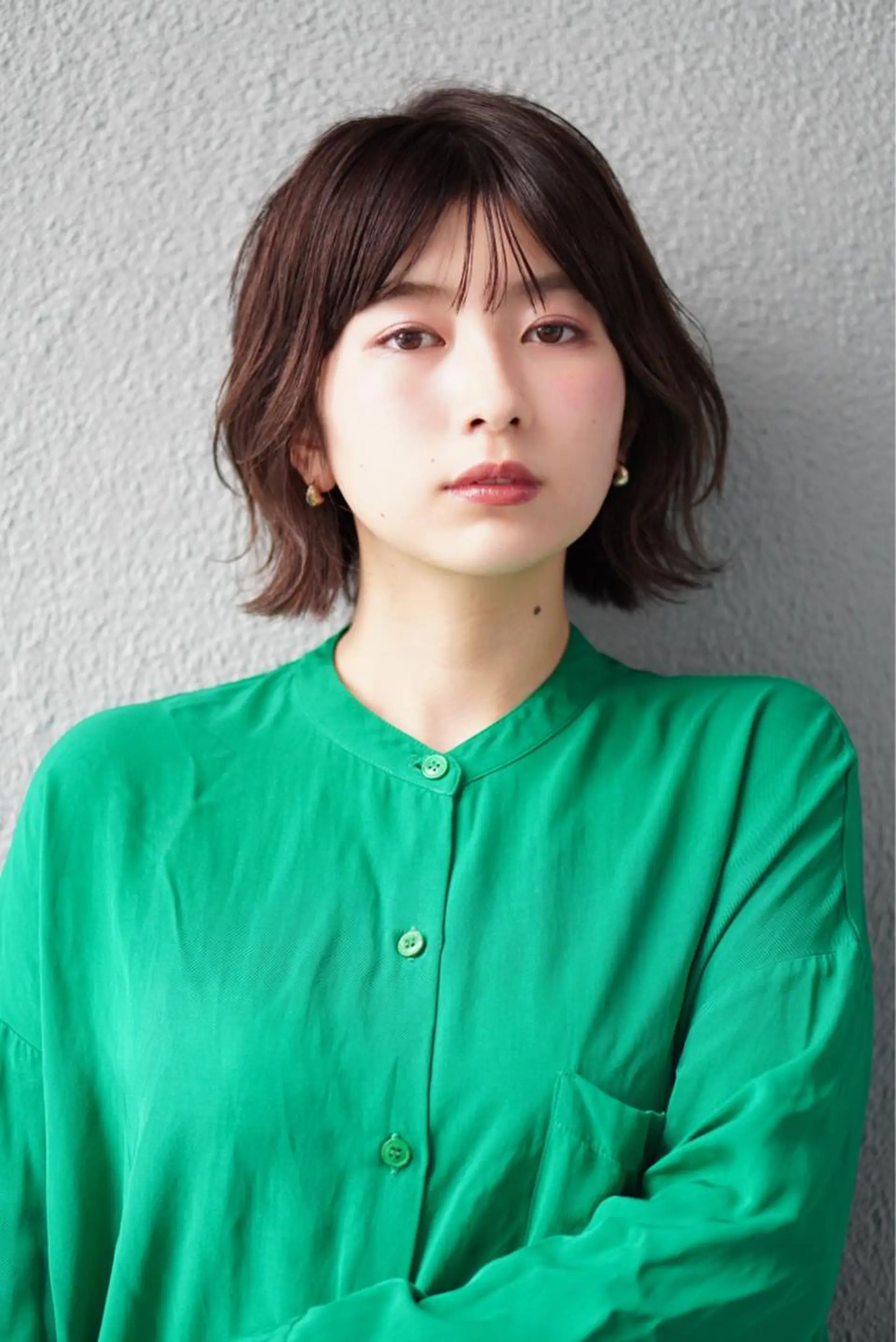 ショート パーマ レイヤーカットのプロ 大人ヘア宮森貴志のヘアスタイル